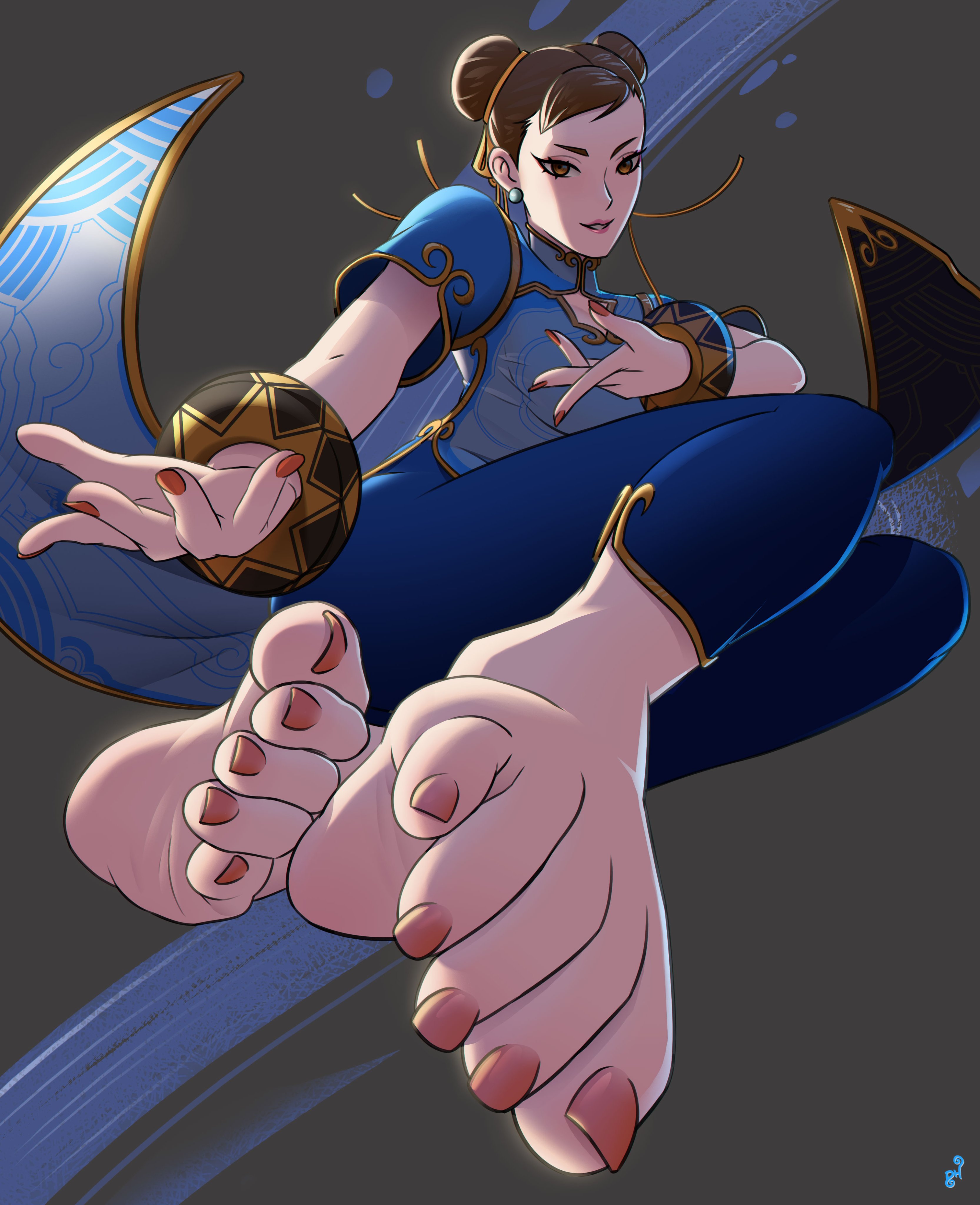 Chun-Li Toes (Mohoshadream) [Street Fighter] | Scrolller