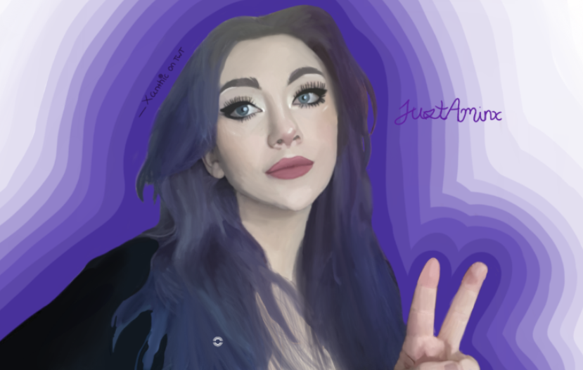 Did some Minx art! It took about two hours max, but I finally finished it! I hope everyone who sees it enjoys it- I worked really hard on it!