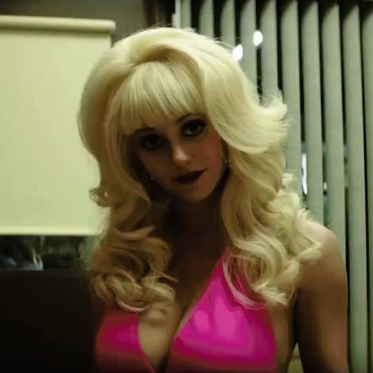 Emmy Rossum big boobs gfy as Angelyne Scrolller