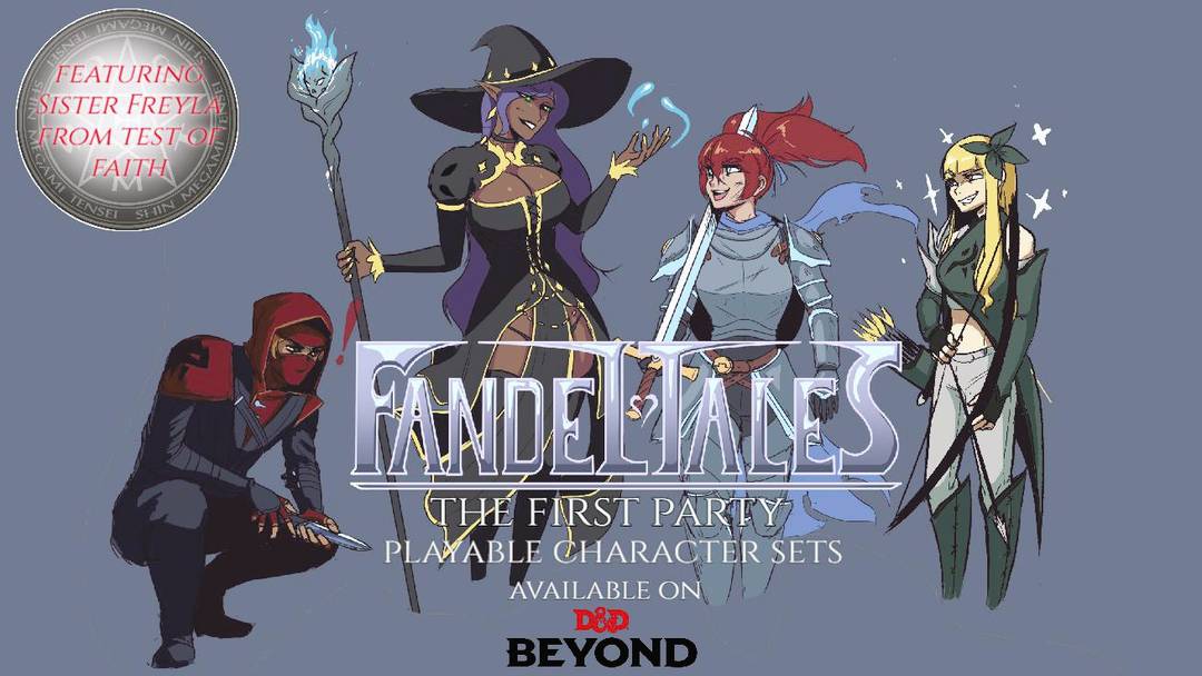 FandelTales The First Party playable character sets now available