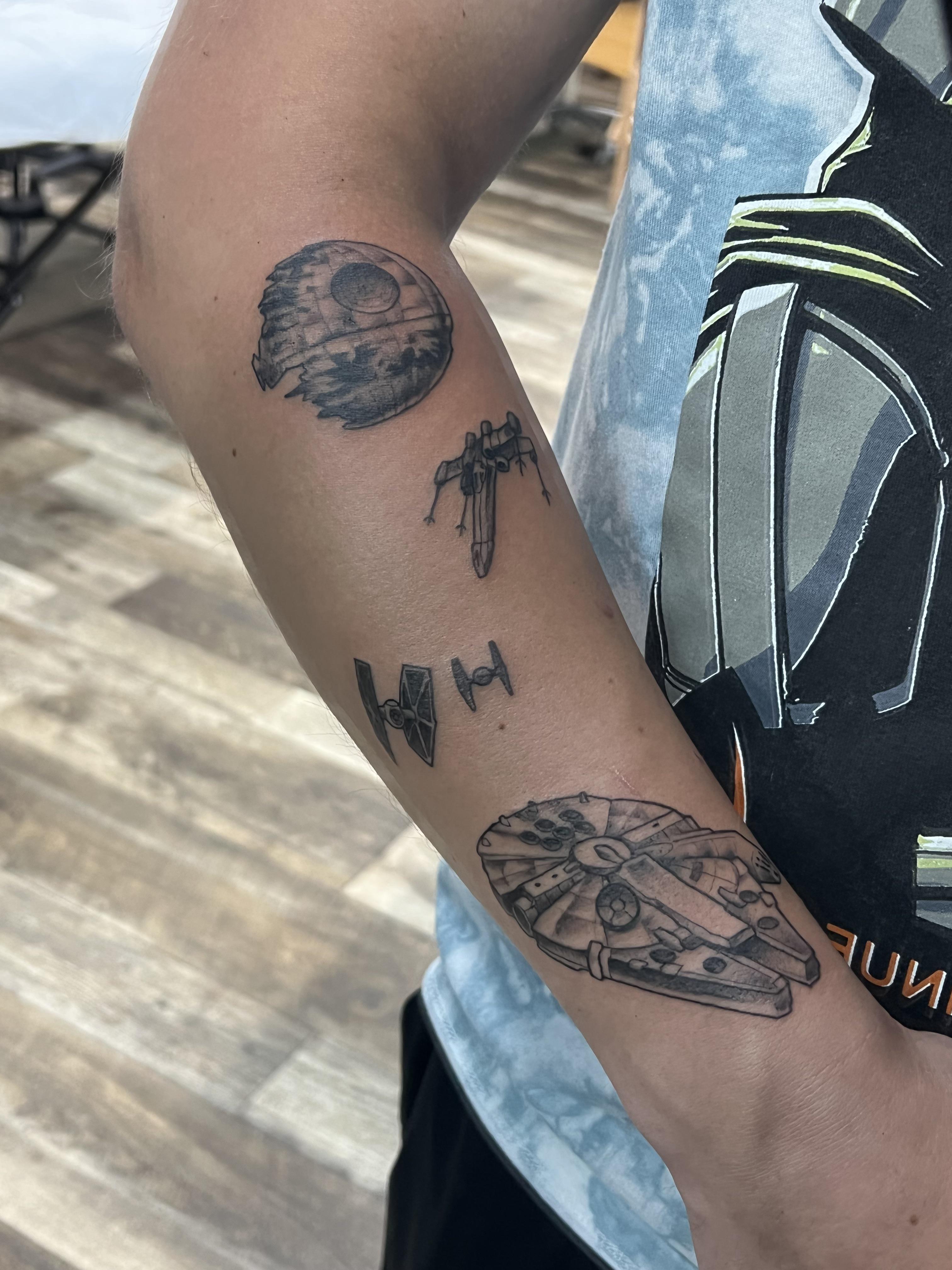 Tattoo Art Star Wars  Star wars tattoo sleeve Star wars tattoo Tattoos