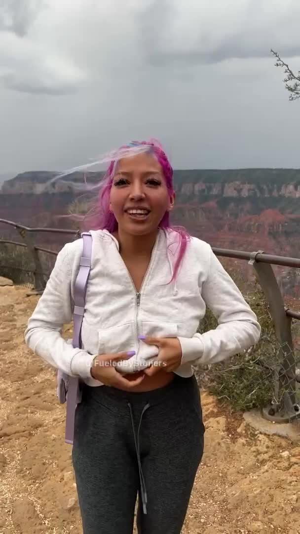 Flashing At A National Park GIF Scrolller