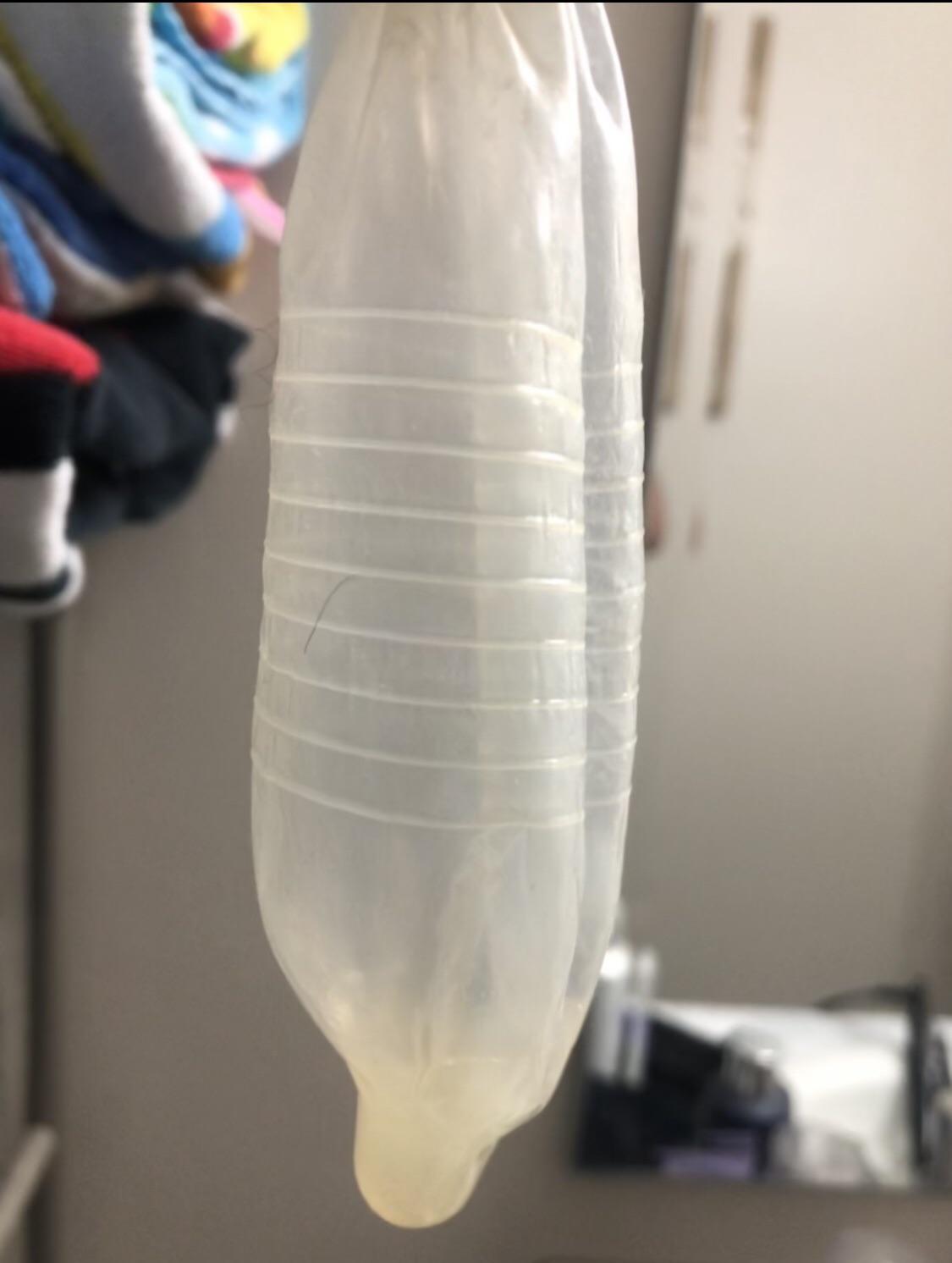 Found Brothers Used Condom Filled With Cum Scrolller