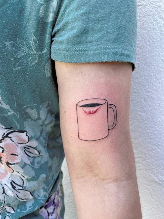 Studio West LLC  Did this sweet little thimble as a memorial tattoo for my  dear friend megan We both lost our grandma this year Life sucks somtimes  I miss my grandmother
