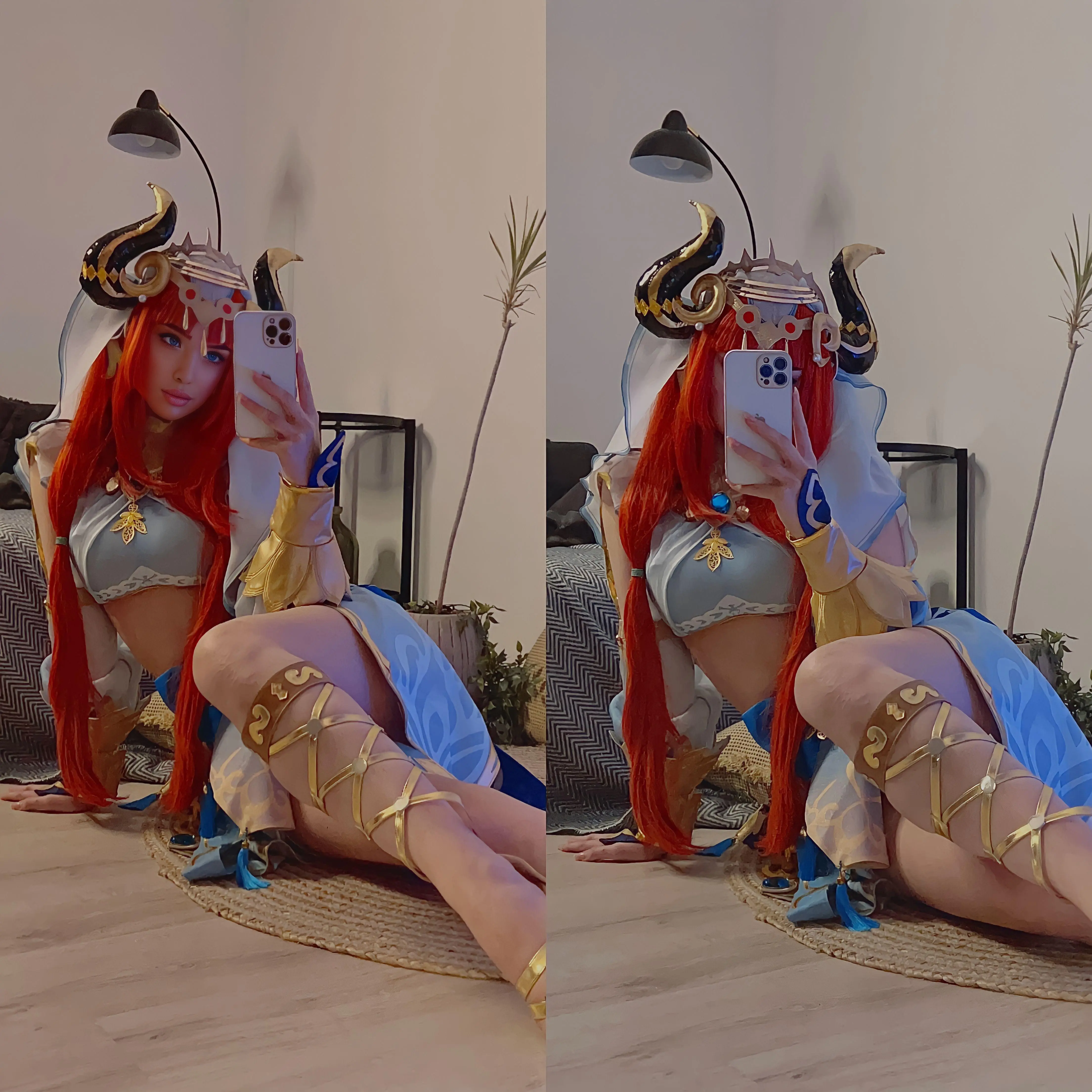 Happy birthday Nilou! Cosplay by @_sooyoungg