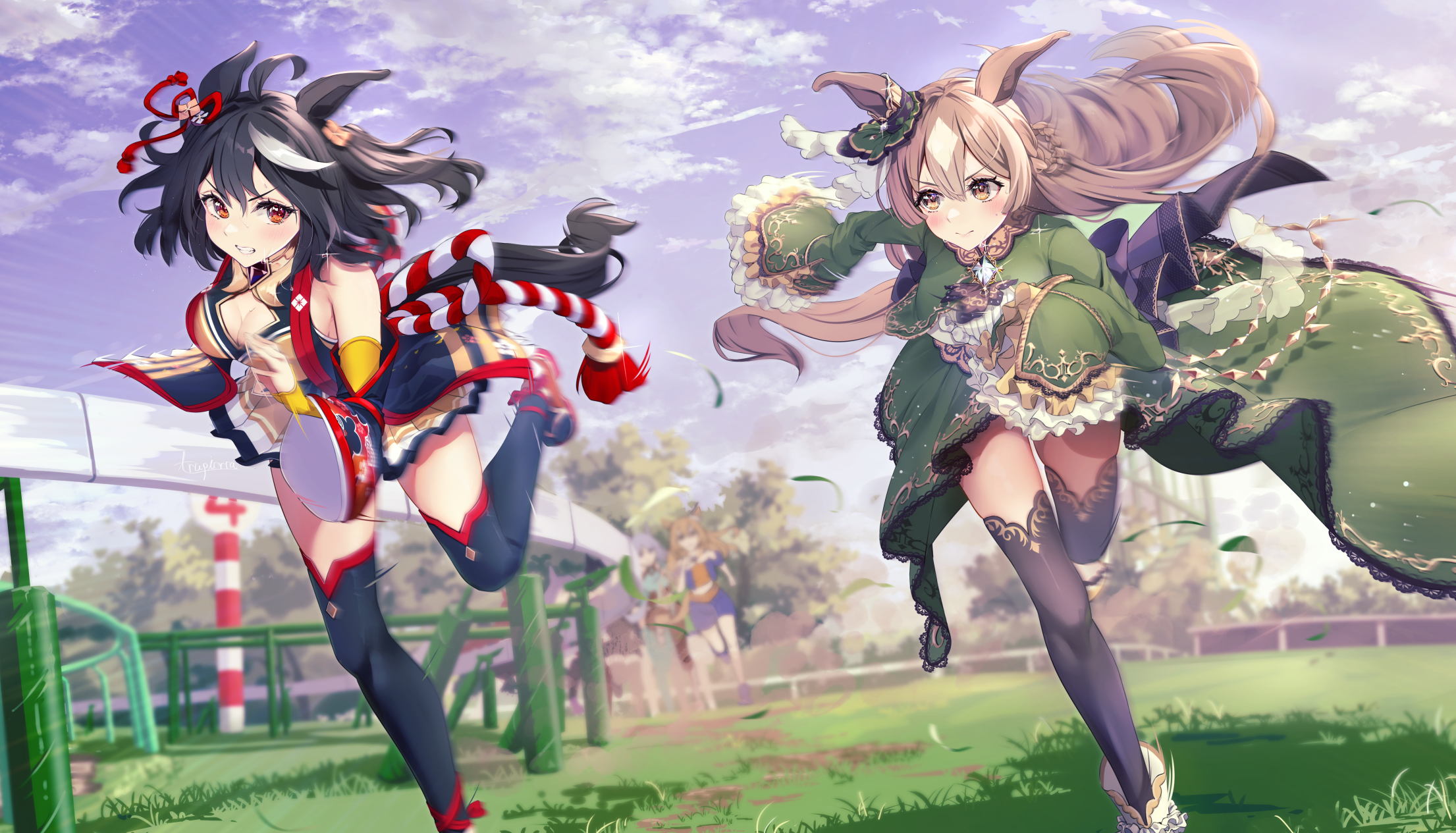 Head-to-head race [Uma Musume] | Scrolller