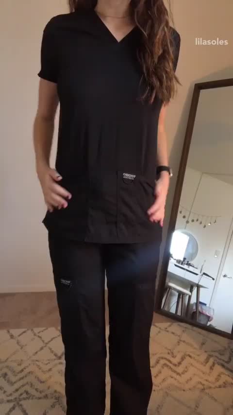 I hope you like petite med students in scrubs | Scrolller