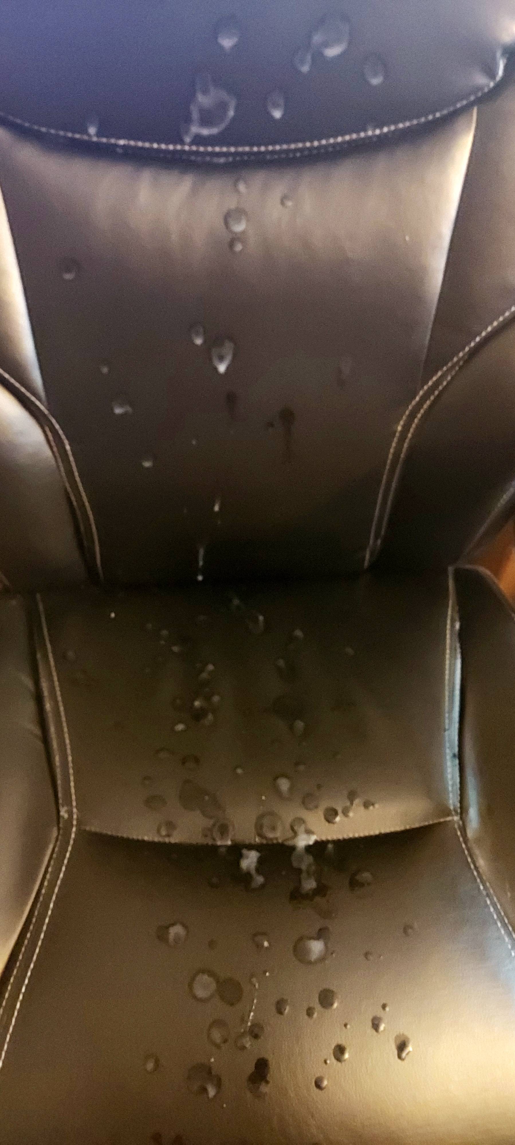 I splatter painted my chair! Scrolller