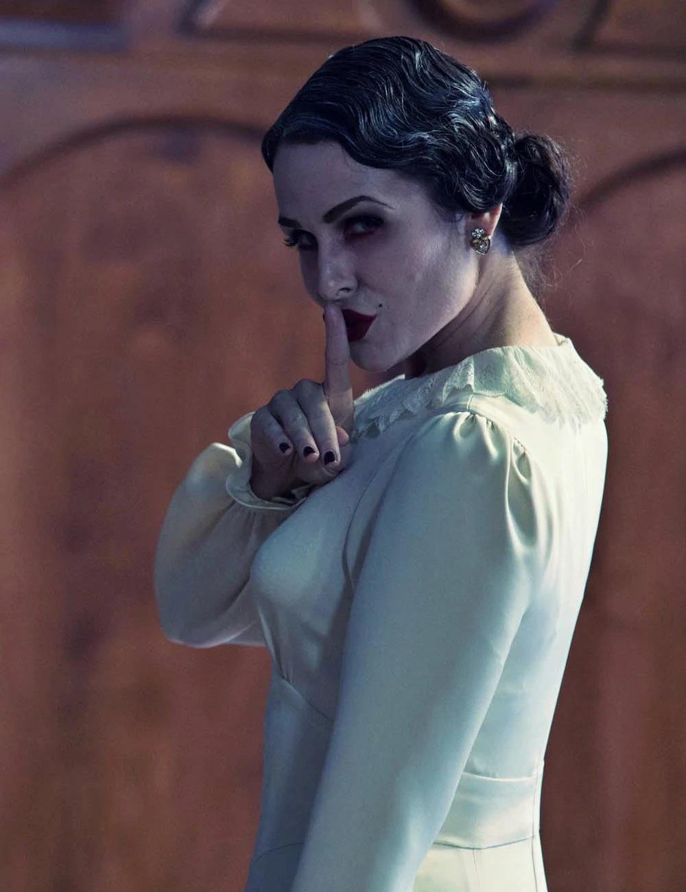 I was watching Insidious Chapter 2, and when the Woman in White