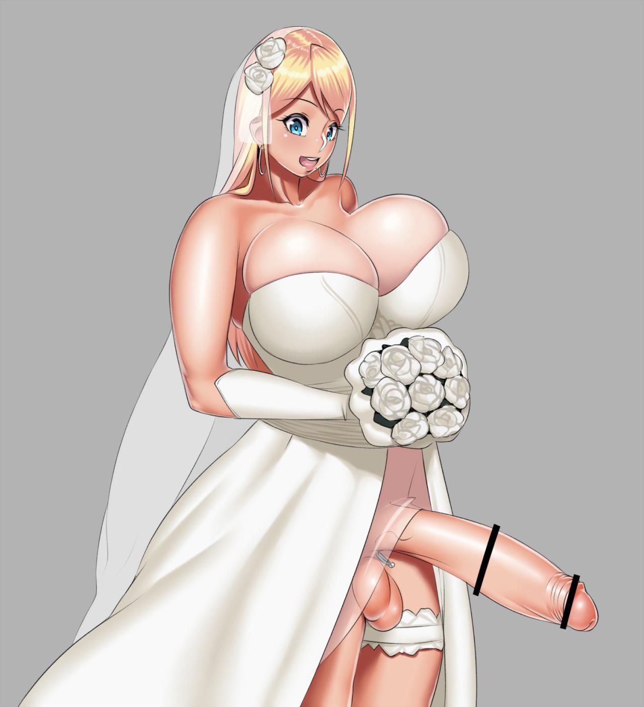 Futanari wedding