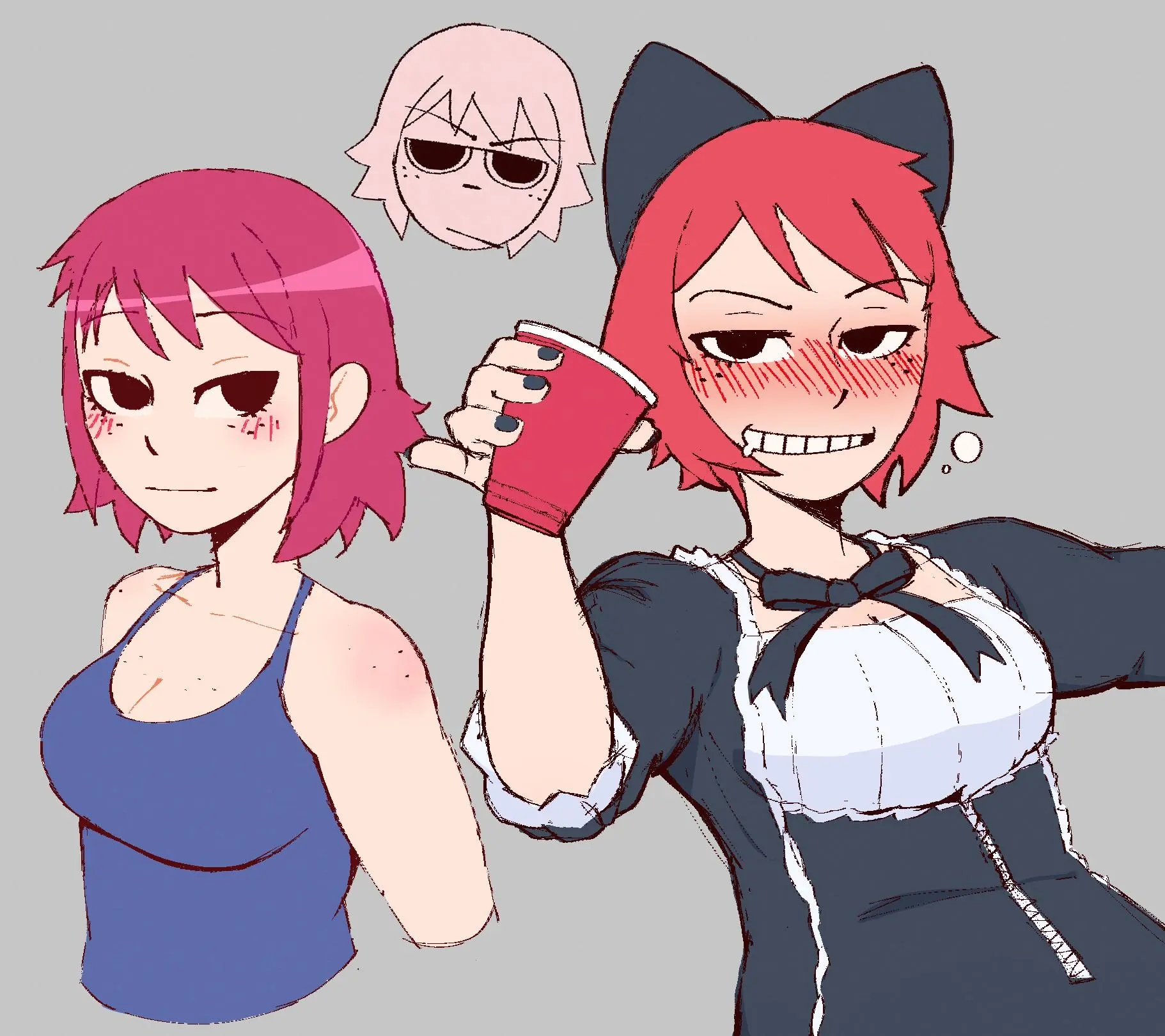 Kim Pine sketches! (OC)