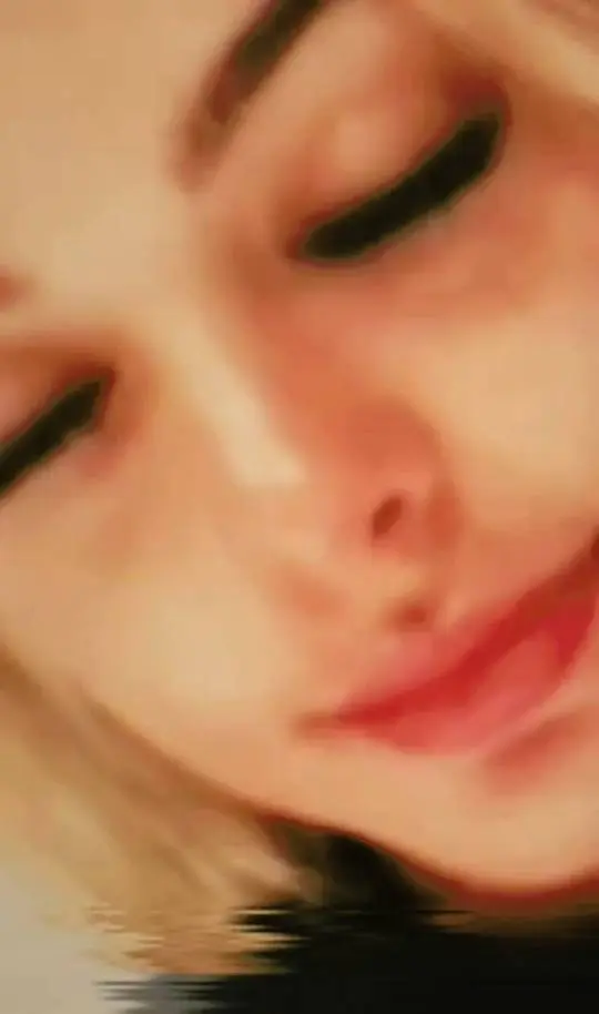 Kissing Wife (Caption)