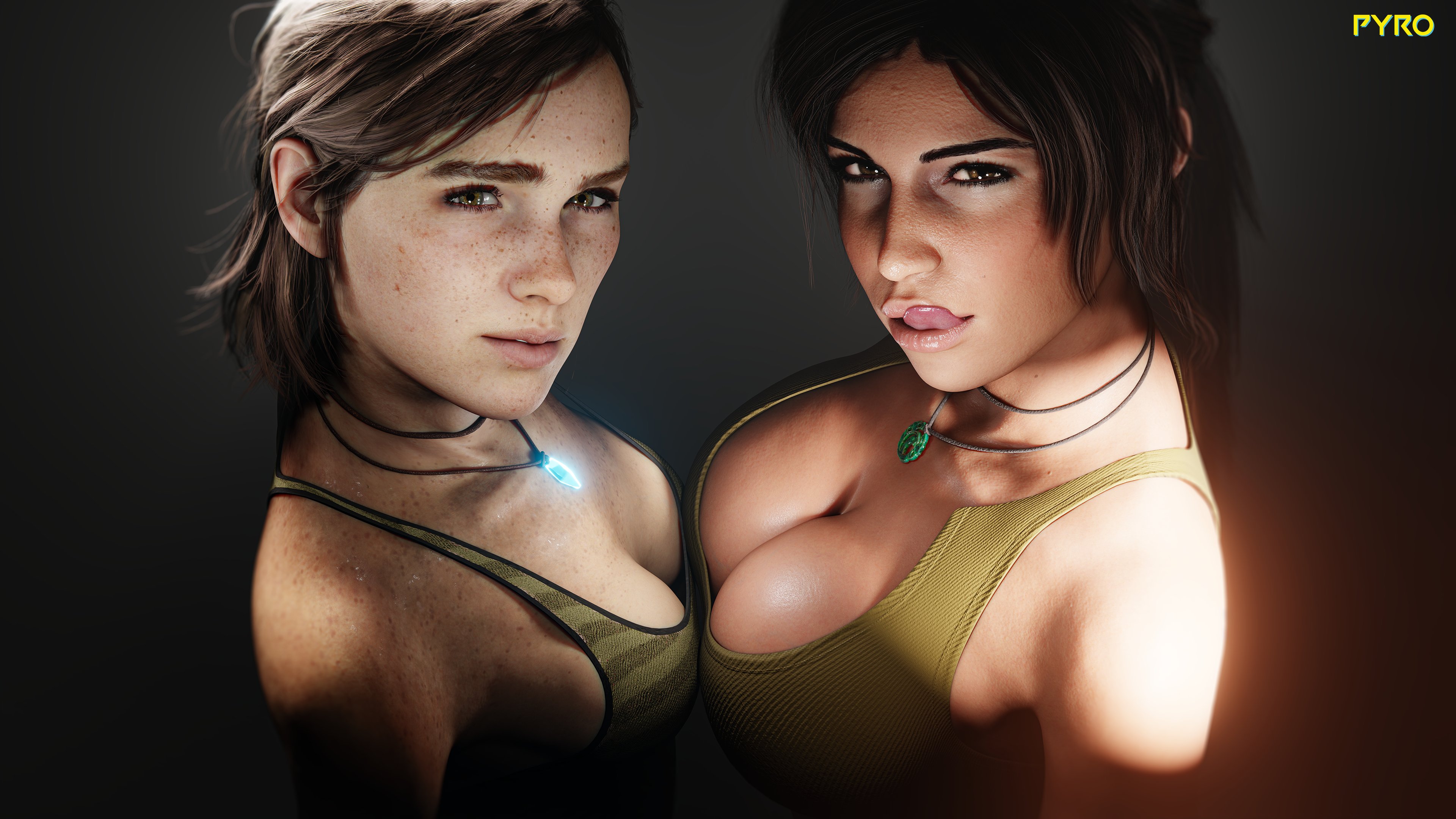 Lara & Ellie (Pyro) Scrolller.