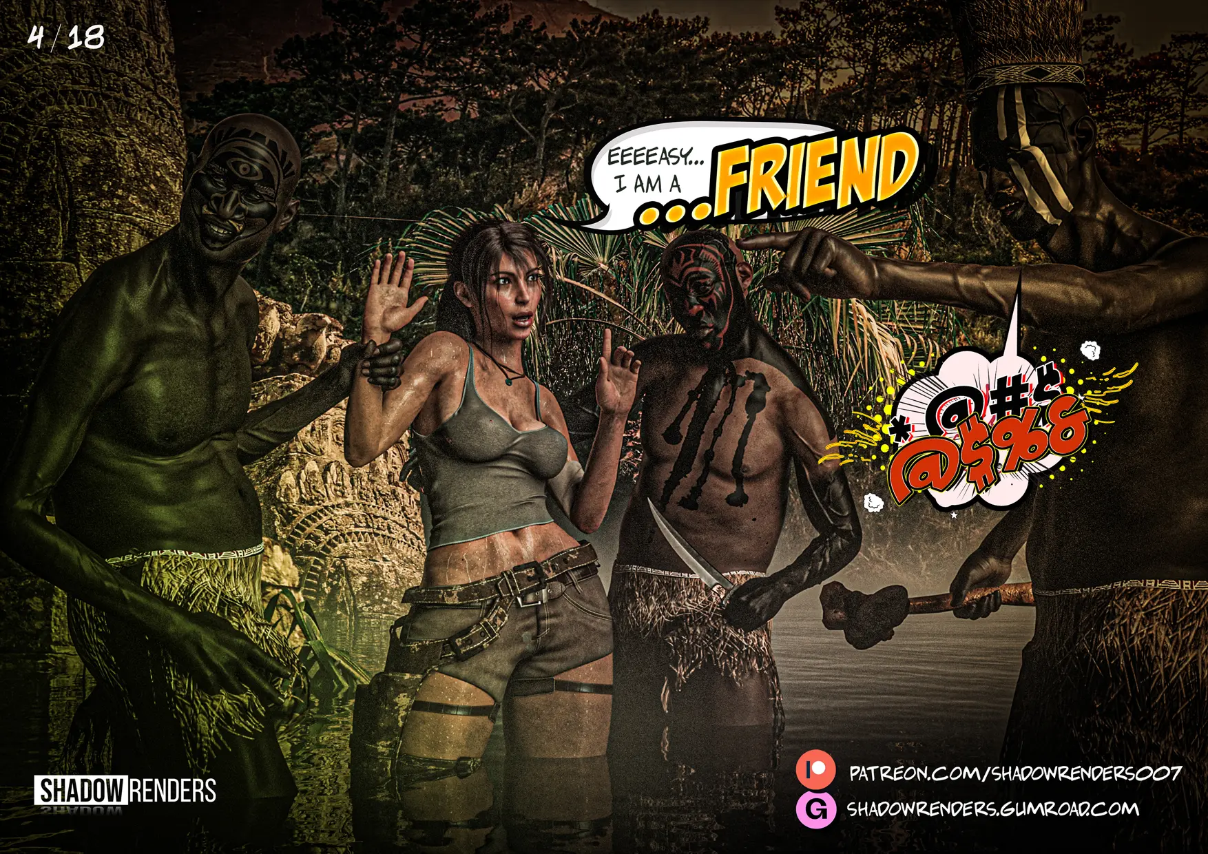 Lara Croft (shadowrenders) [Tomb Rider] | Scrolller