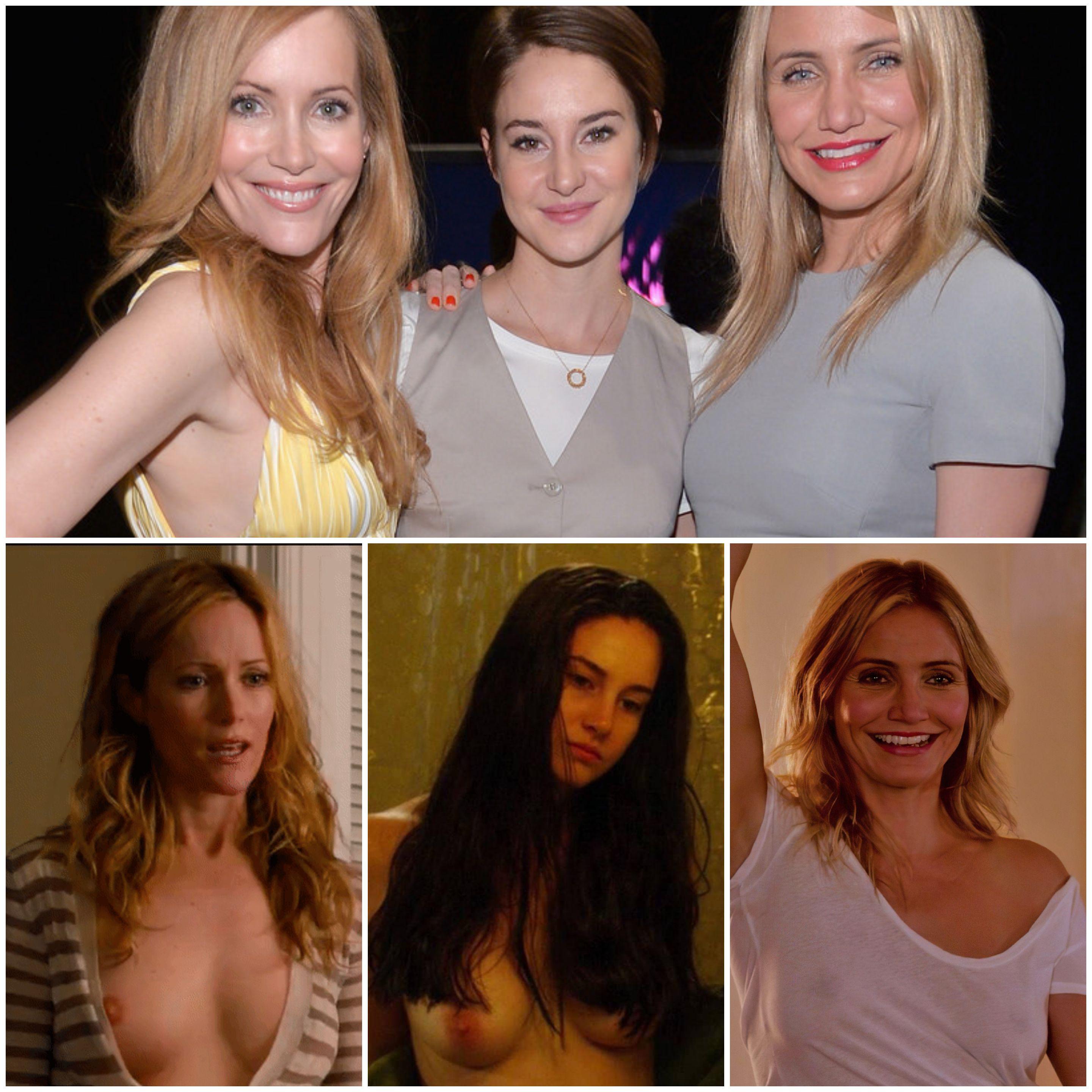 Leslie Mann, Shailene Woodley & Cameron Diaz | Scrolller