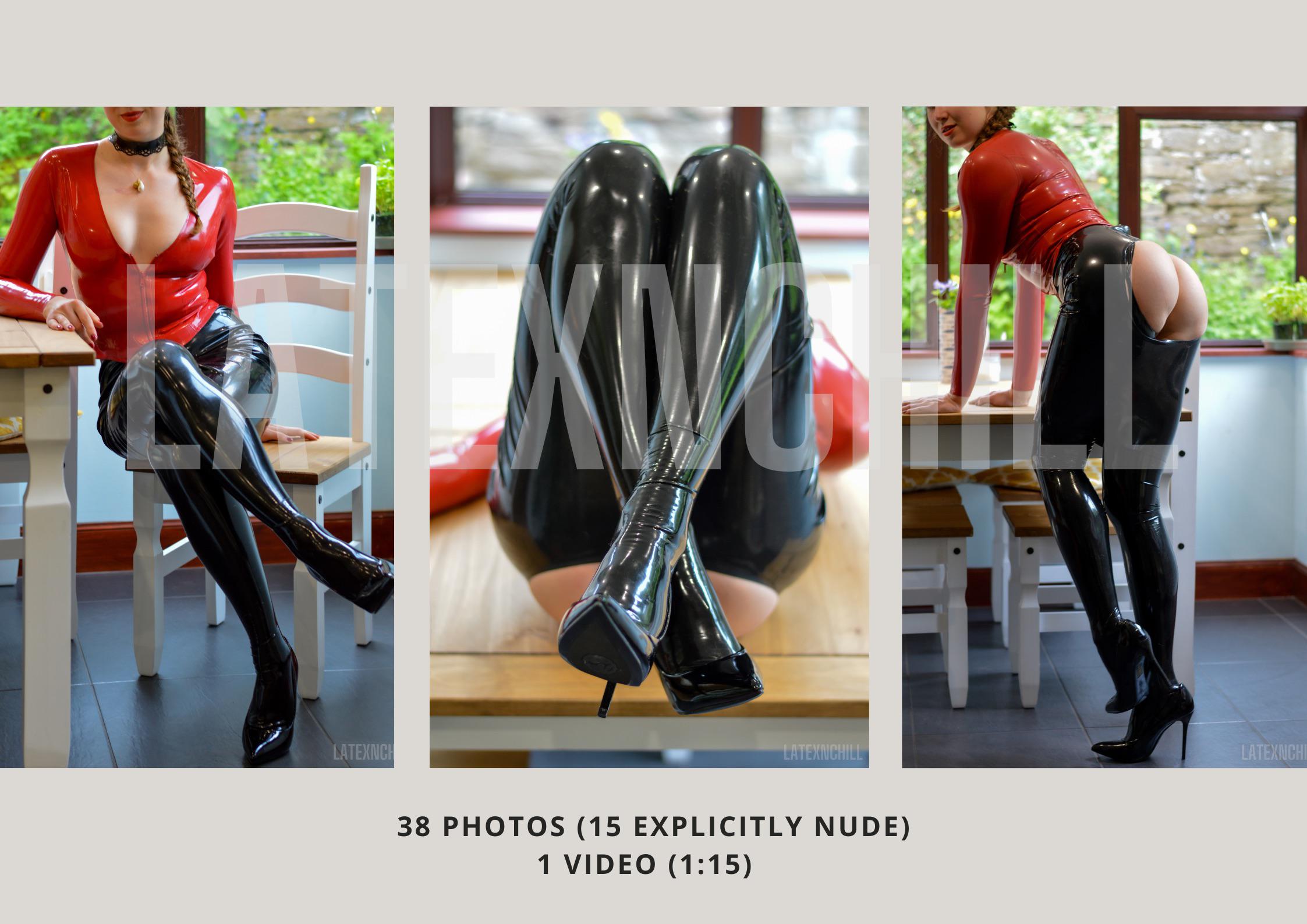 Look what I've uploaded onto my free page ❤️🖤! Link in comments | Scrolller