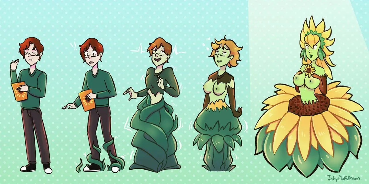 Magic Seed by Inkyfluffdraws (Monster Girl, TGTF)
