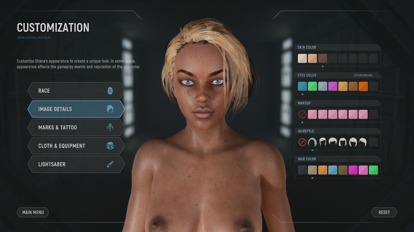 Main character variation (StarLord Games) [Star Wars: Path of lust]. |  Scrolller