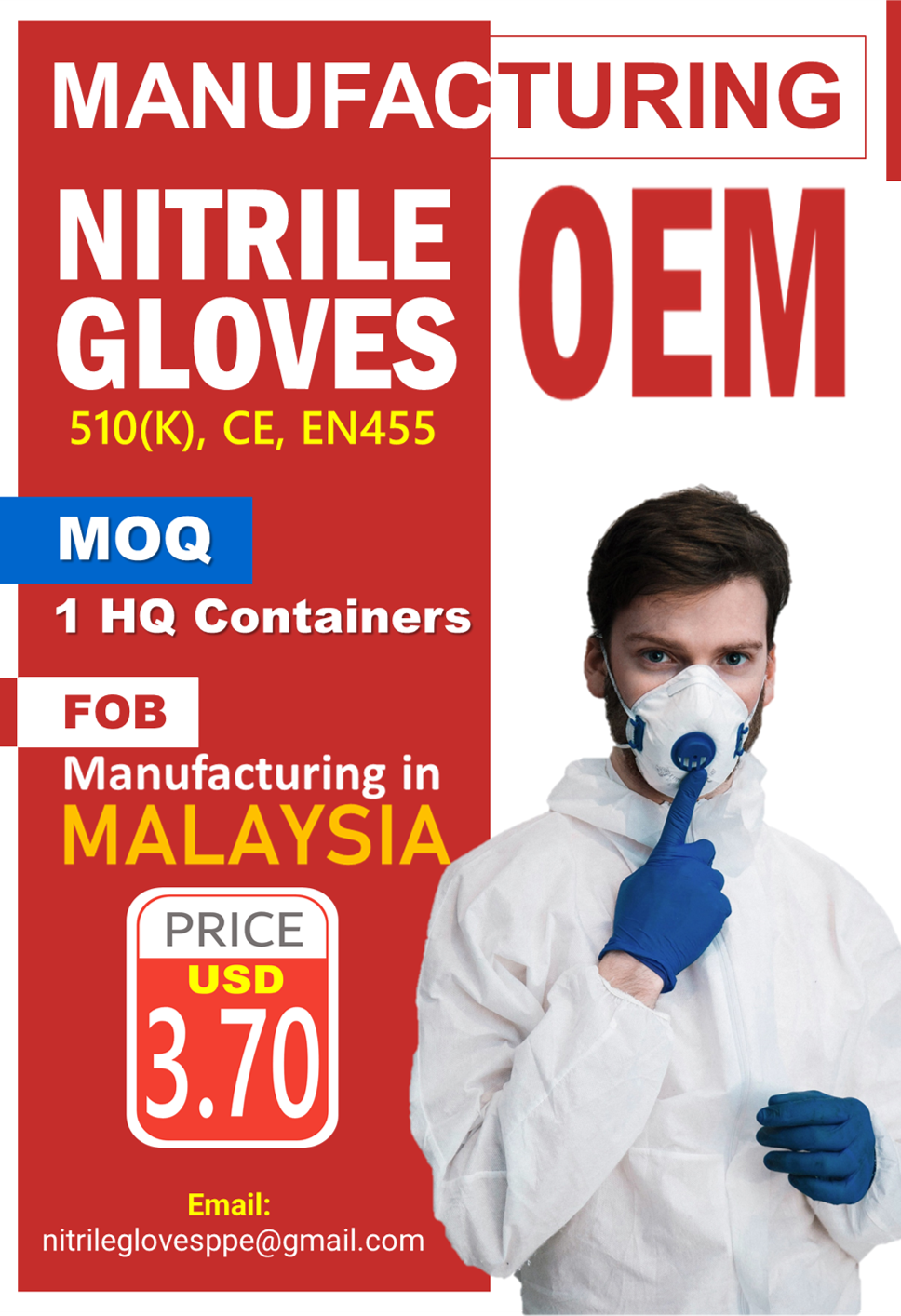Manufacturing OEM Nitrile Gloves in Malaysia Scrolller
