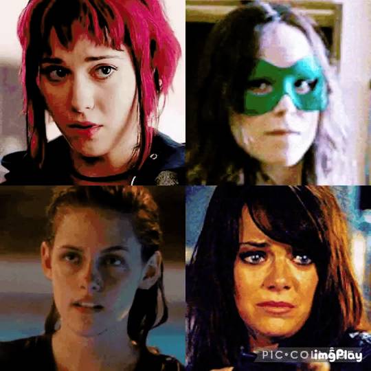 Mary Elizabeth Winstead, Elliot Page, Kristen Stewart, Emma Stone. Go