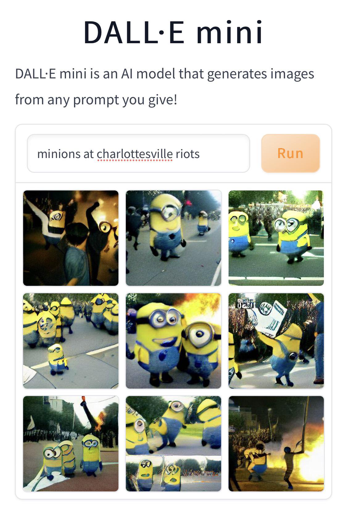 Minions at the Charlottesville ‘unite the right’ riots | Scrolller