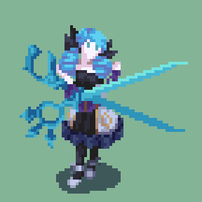 My Gwen pixel art