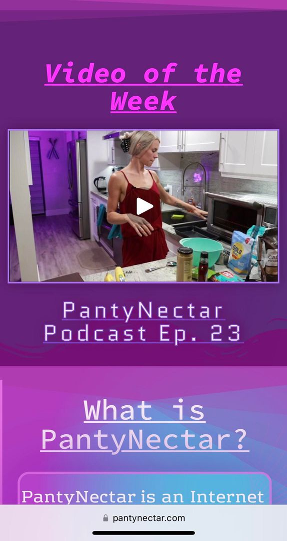 New video up at PantyNectar.com | Scrolller