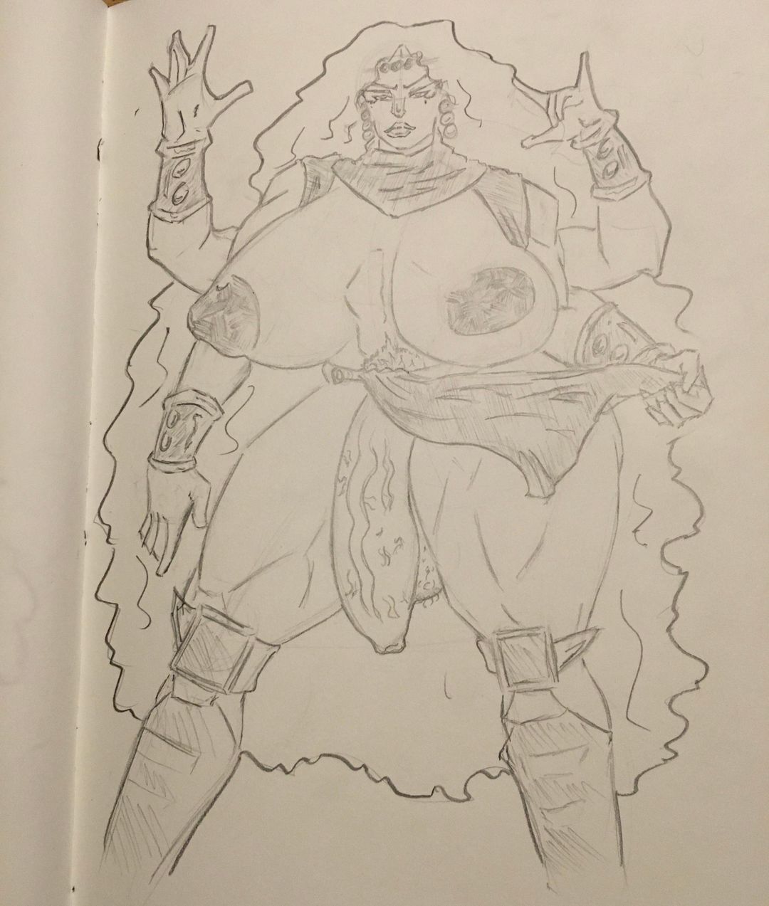 OC dressed as Kars from JoJo’s Bizarre Adventure (Redux). I redrew some ...