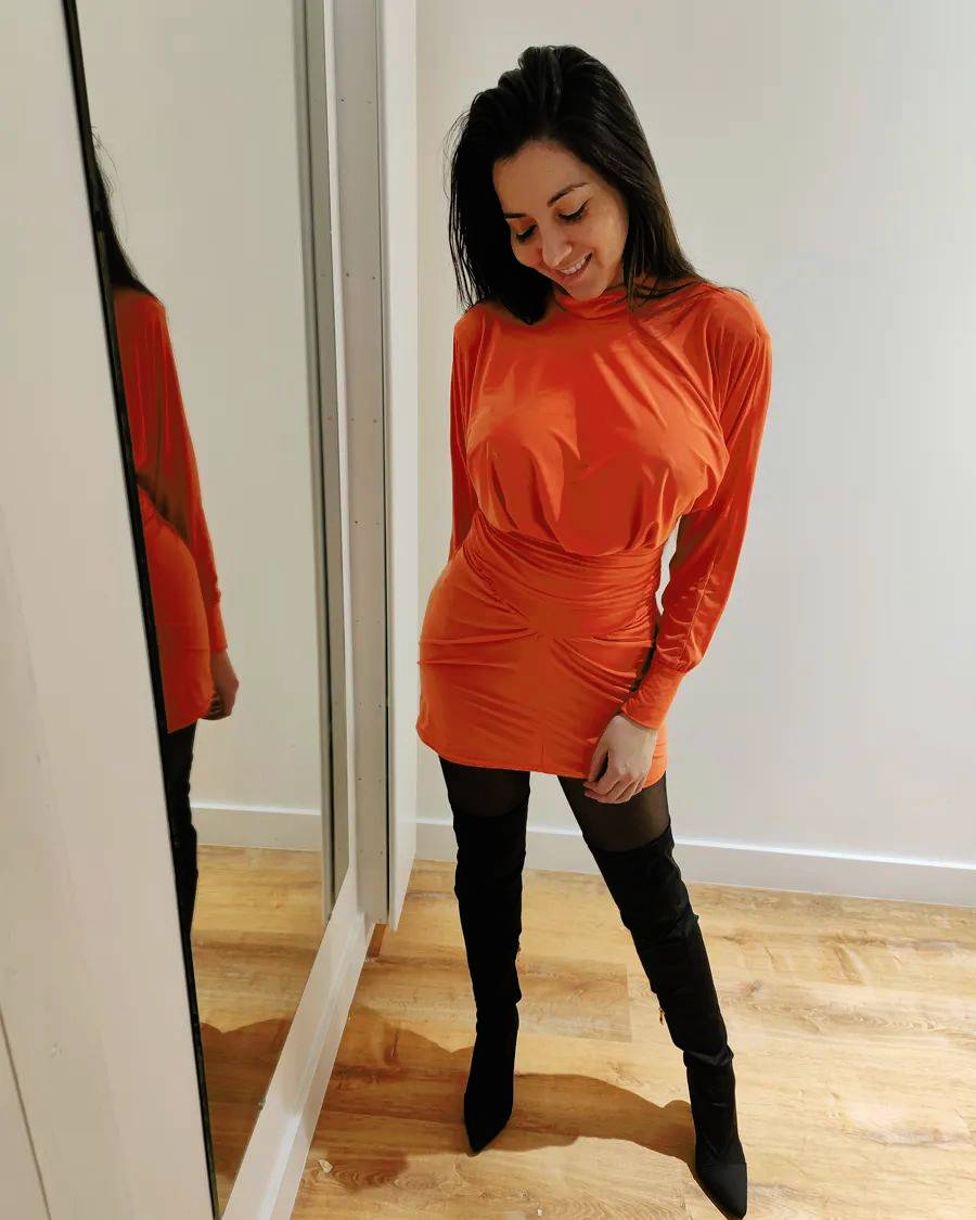 Orange Dress | Scrolller