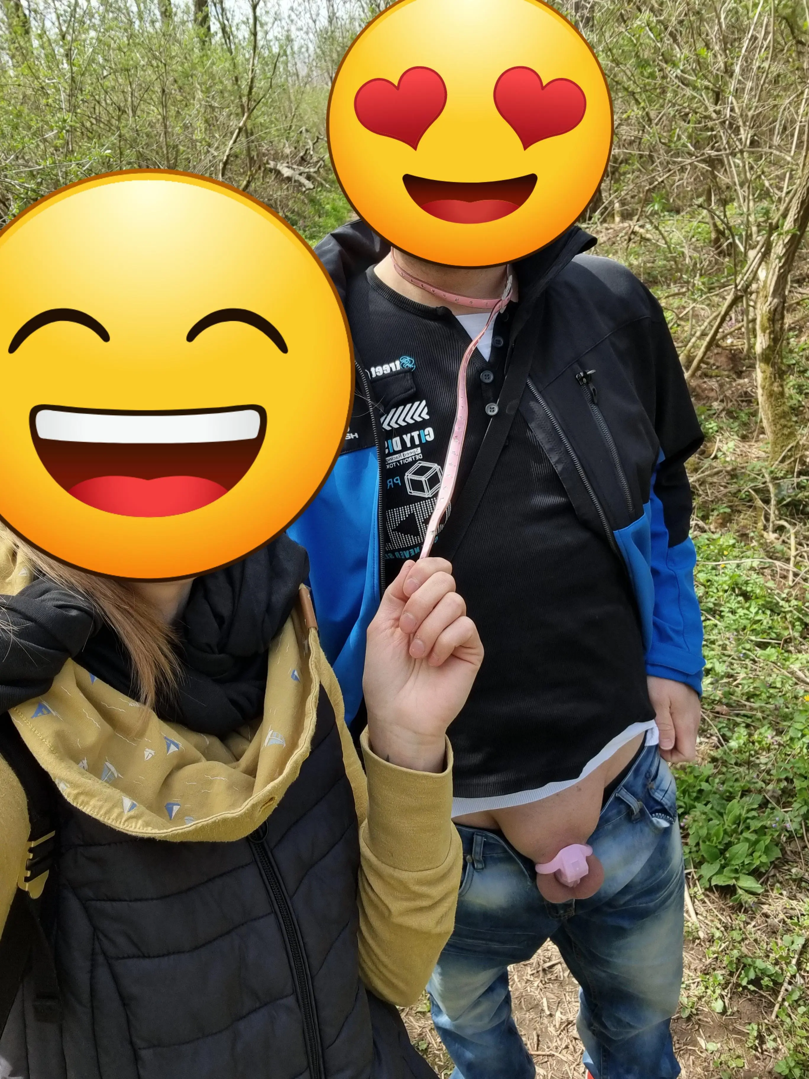 outdoors chastity