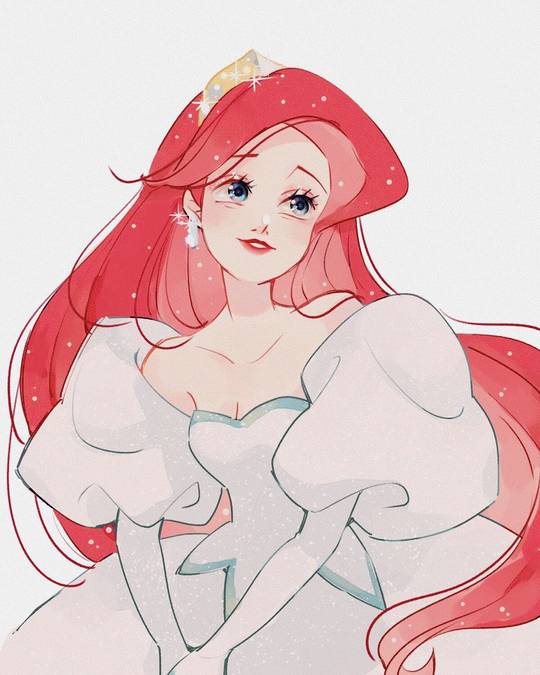 Ariel Rapunzel The Little Mermaid Anime Disney Princess, Mermaid, cg  Artwork, computer Wallpaper, fictional Character png | PNGWing