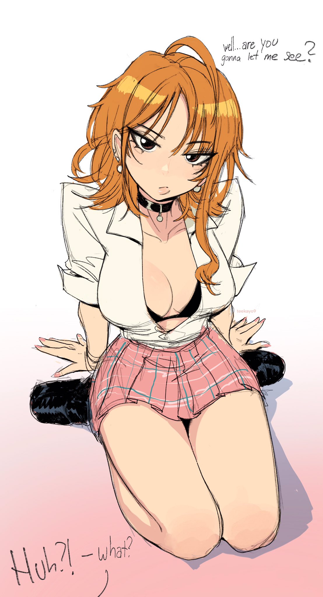 Punk School Girl Nami (beautiful art by @teekayo9) Scrolller.
