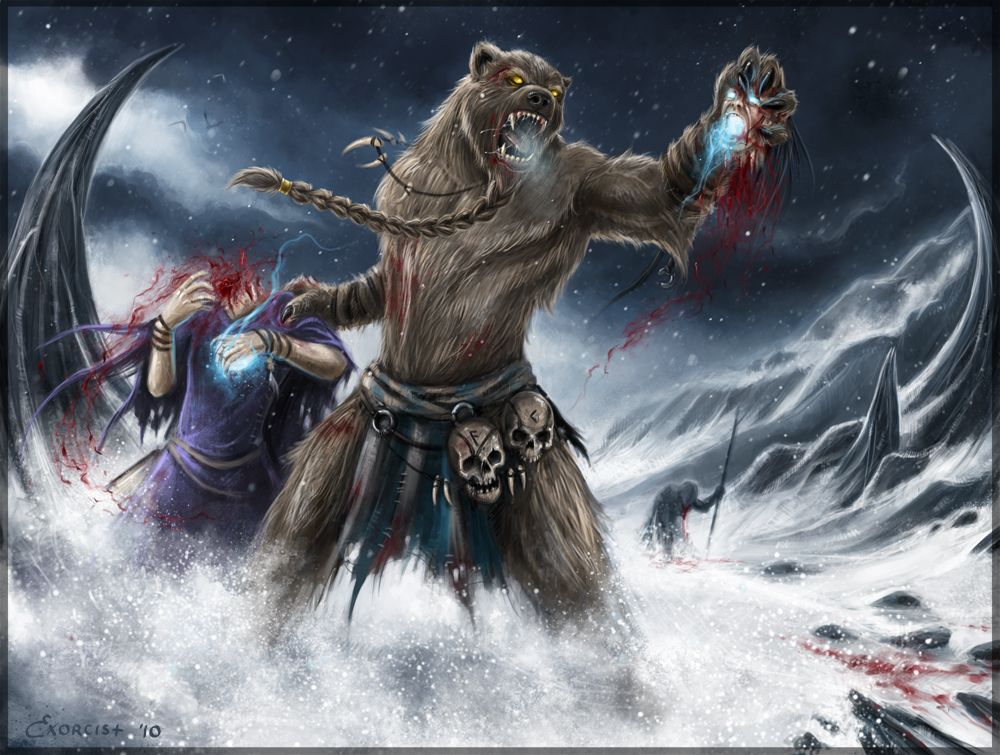 Rage Spirit of the Winter, by Alexander Kozachenko | Scrolller