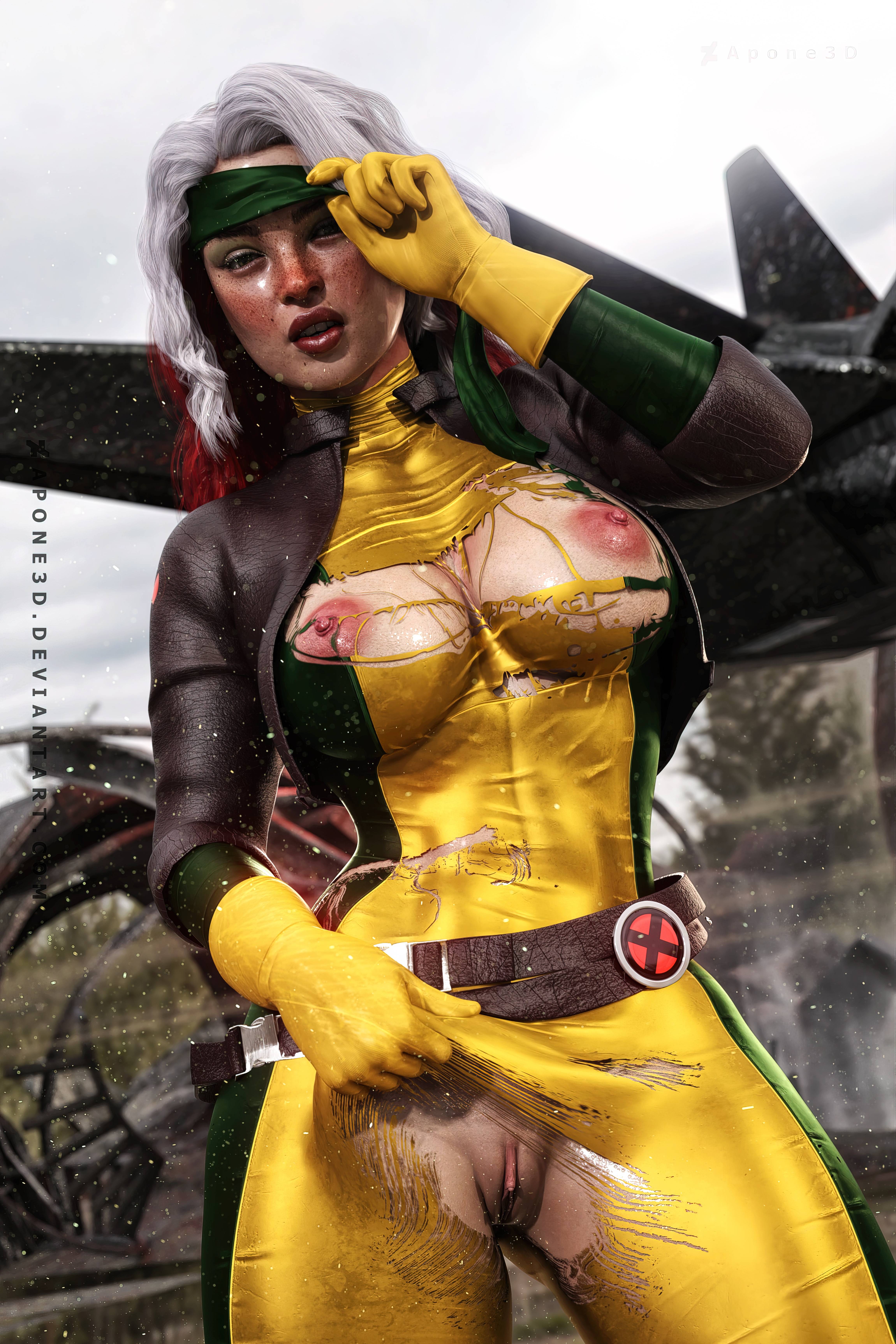 Rogue marvel rule 34