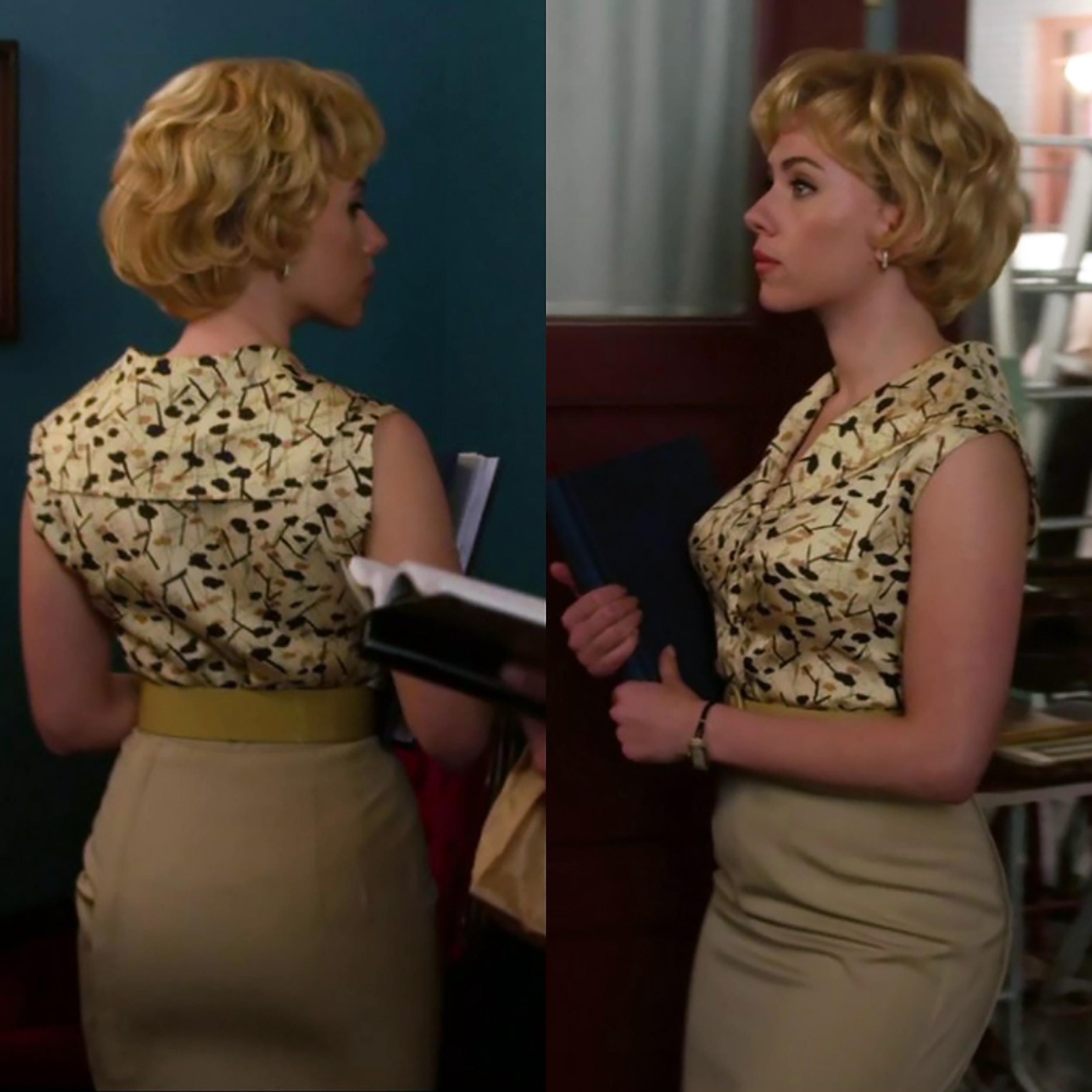 Scarlett Johansson In Hitchcock Scrolller