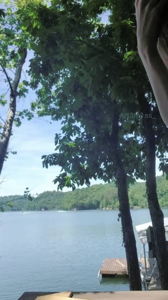 Showing Off My Perky Tits By The Lake [] Scrolller