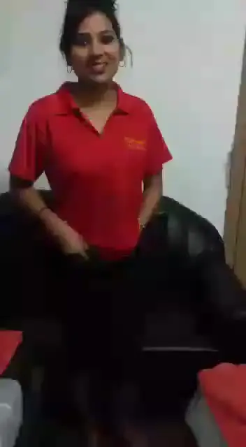 😜 Special Delivery 🚚 Girl 🥰 Removing dress