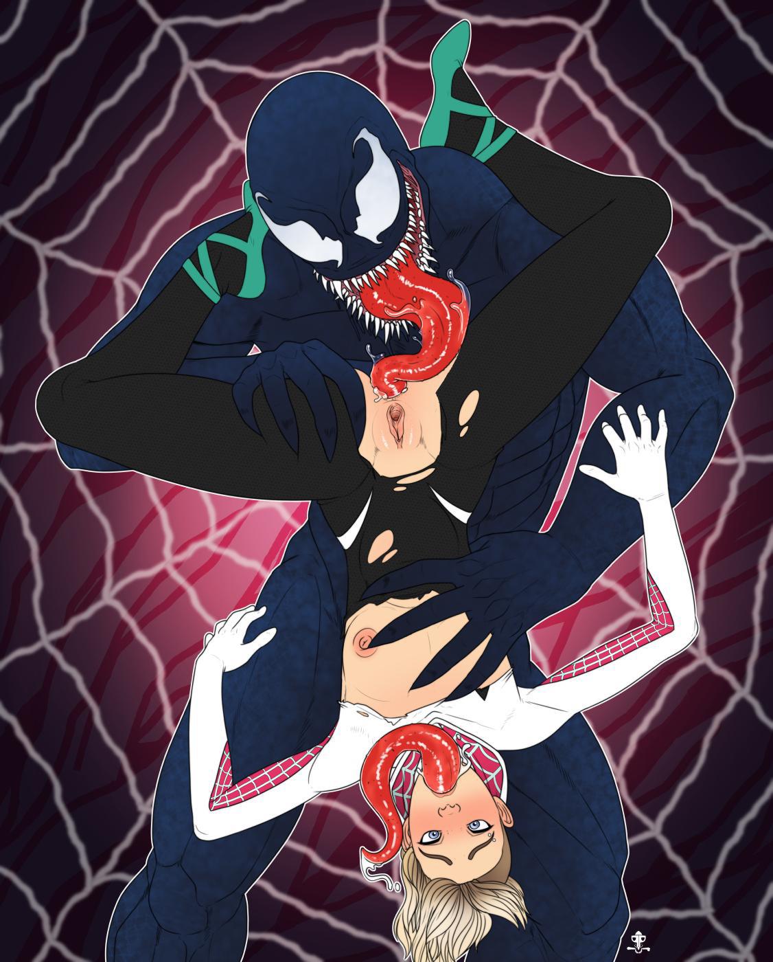 Spider Gwen Caught And Used By Venom Scrolller