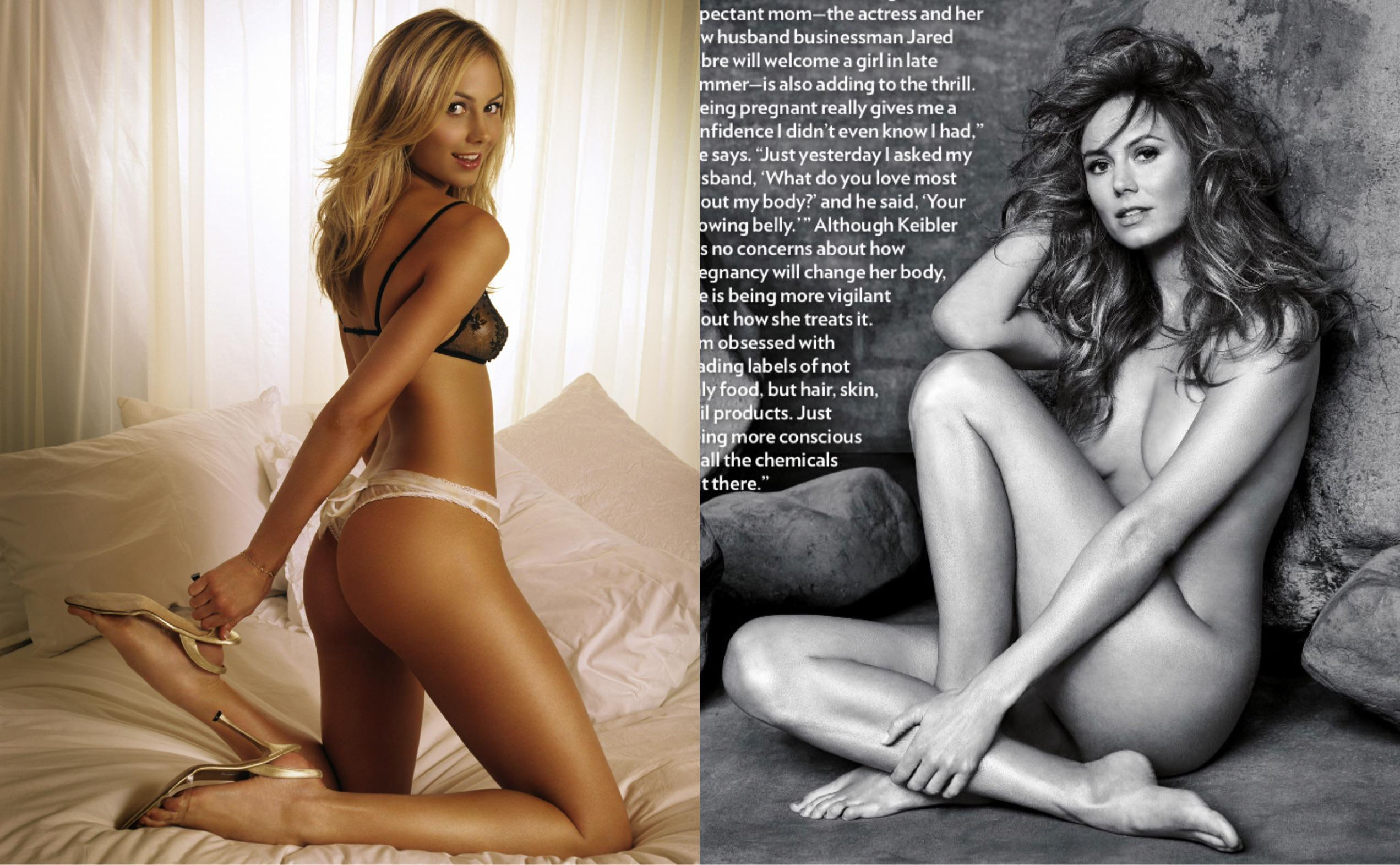 Stacy Keibler Fakes