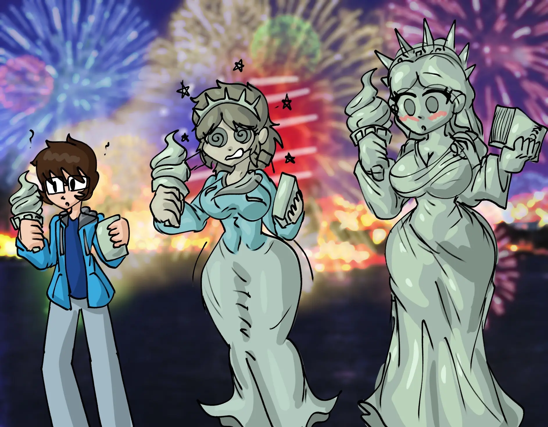 Statue Of Liberty Tg Tf Mtf Inanimate[] By Squirmsdworms Scrolller