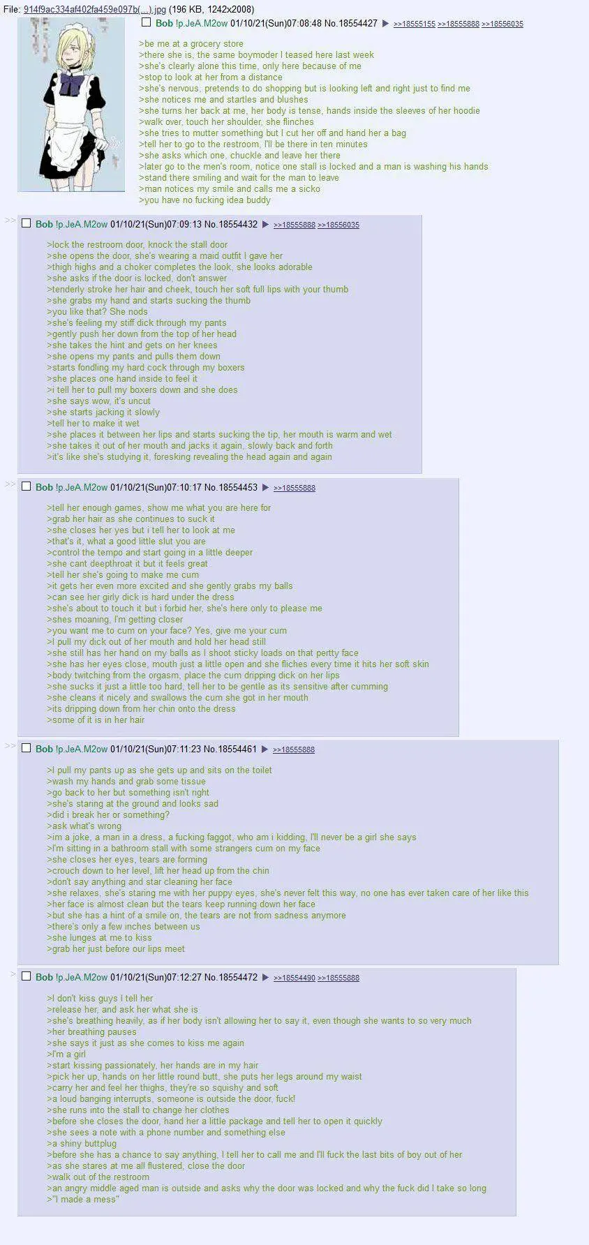 Subreddit is dead so here’s the smut that started this sub