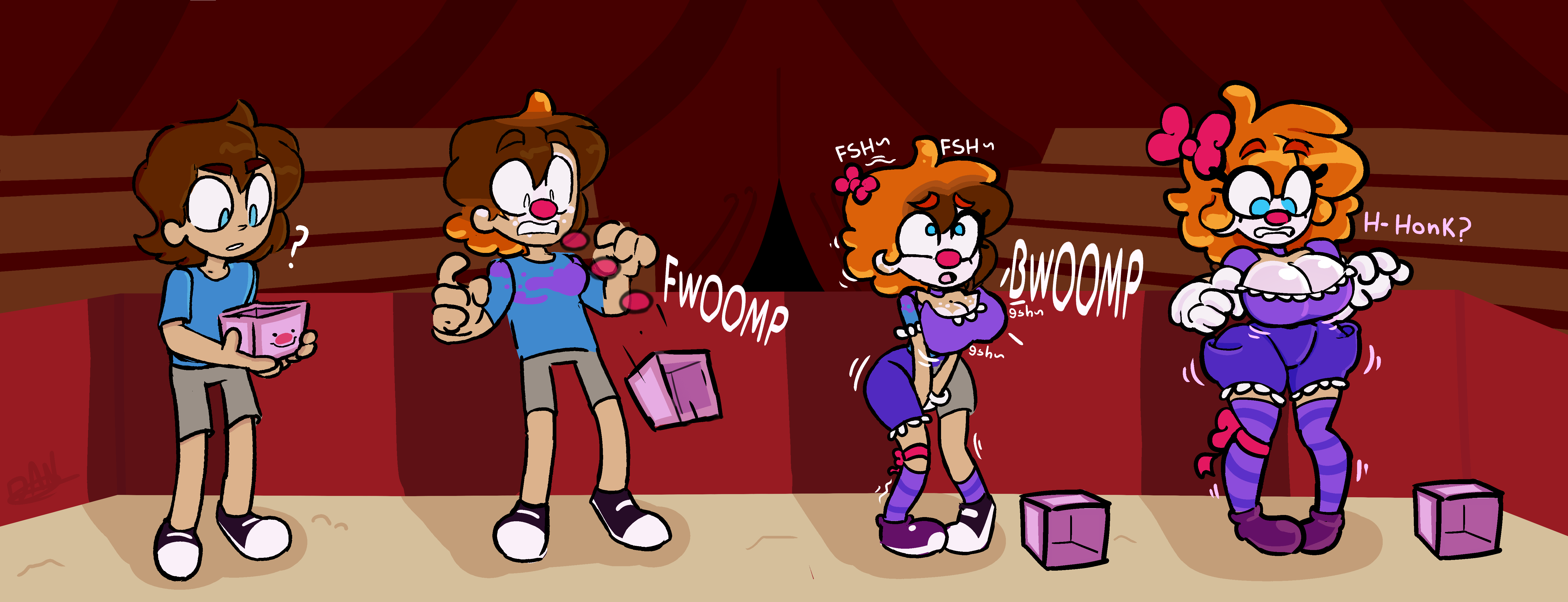 Surprise! (Clown tg tf) by me | Scrolller