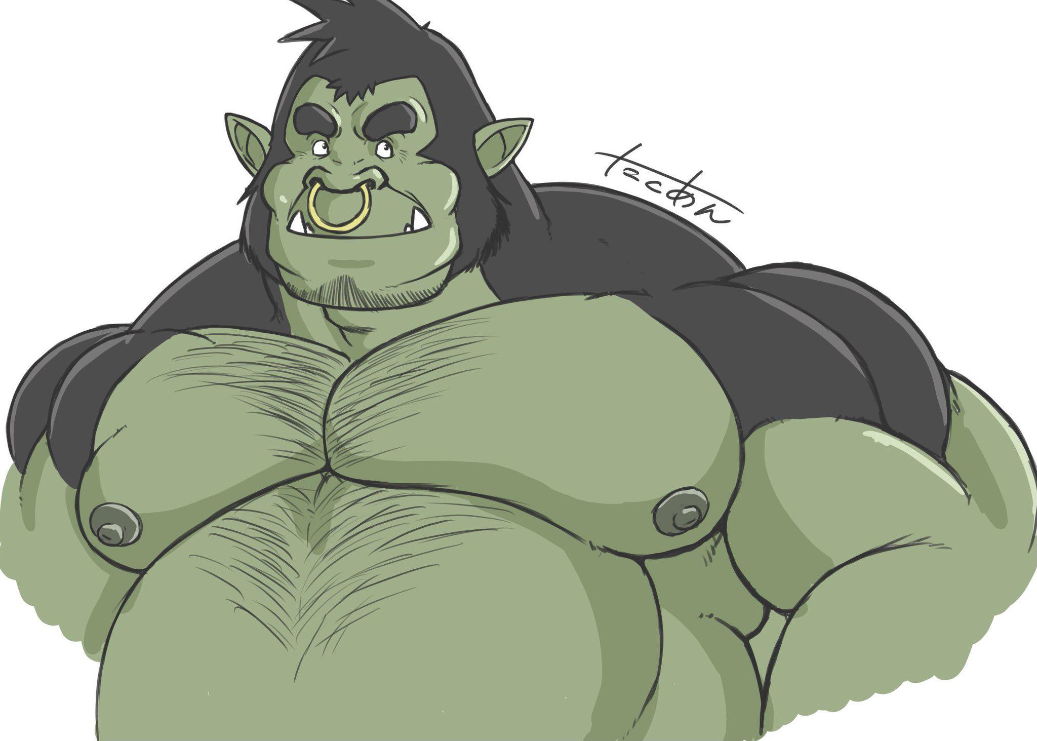 Thick, Ropey Orc Muscle