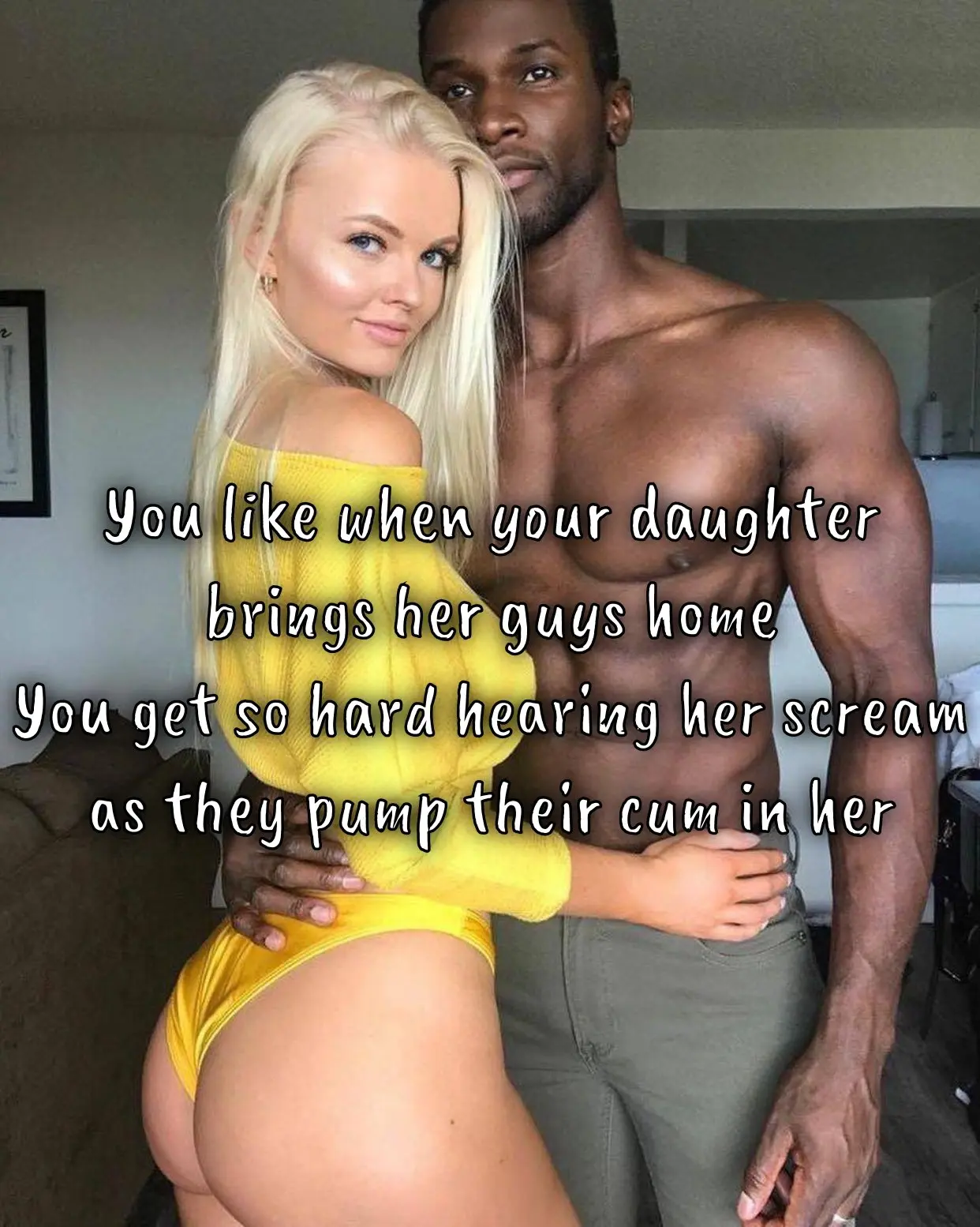 Want to see how your daughter/sister/cousin/etc. reacts to seeing my BBC? PM open