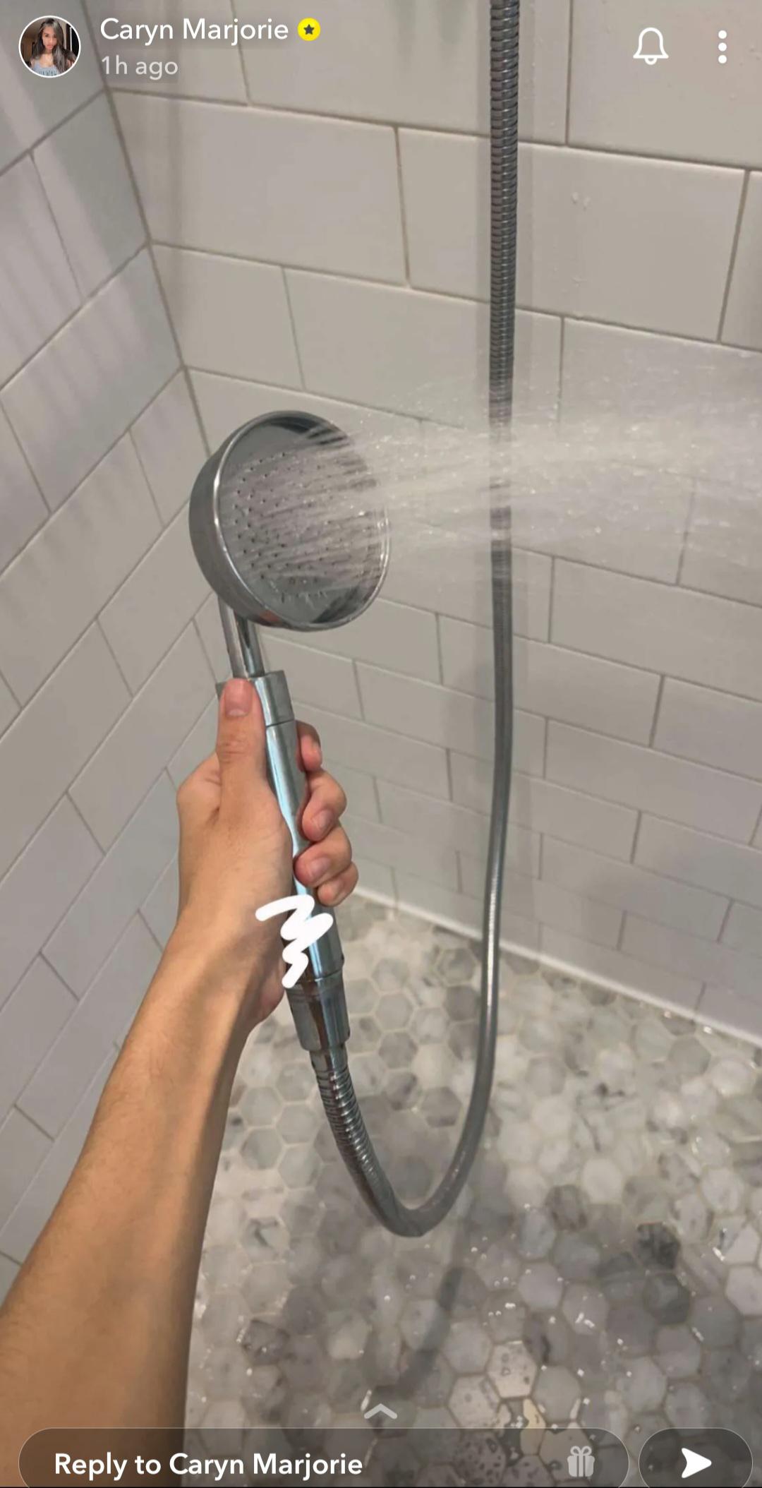 We almost had it. The shower reflection/slip up we were waiting for. It ...