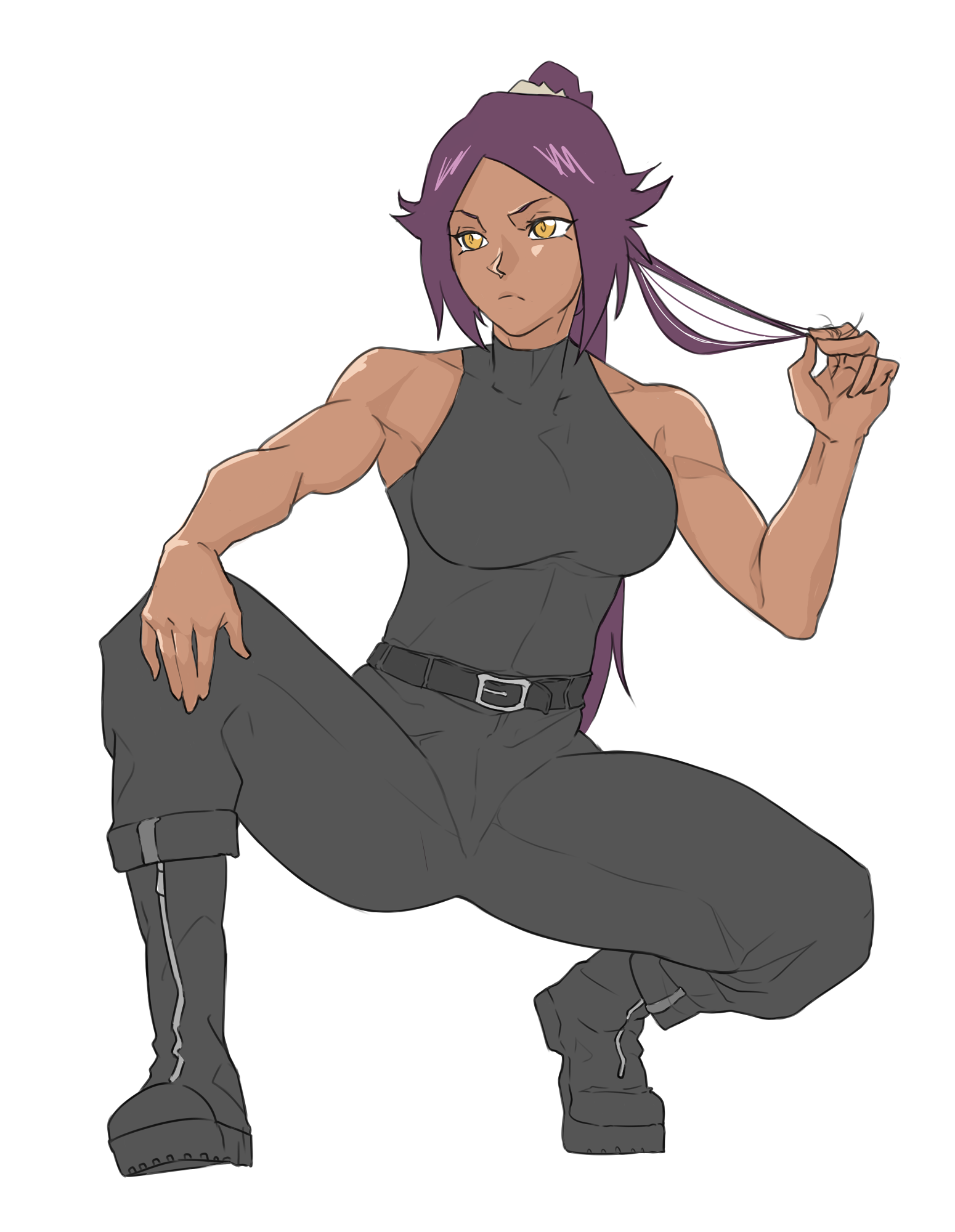 Yoruichi By Ulfway Scrolller 0242