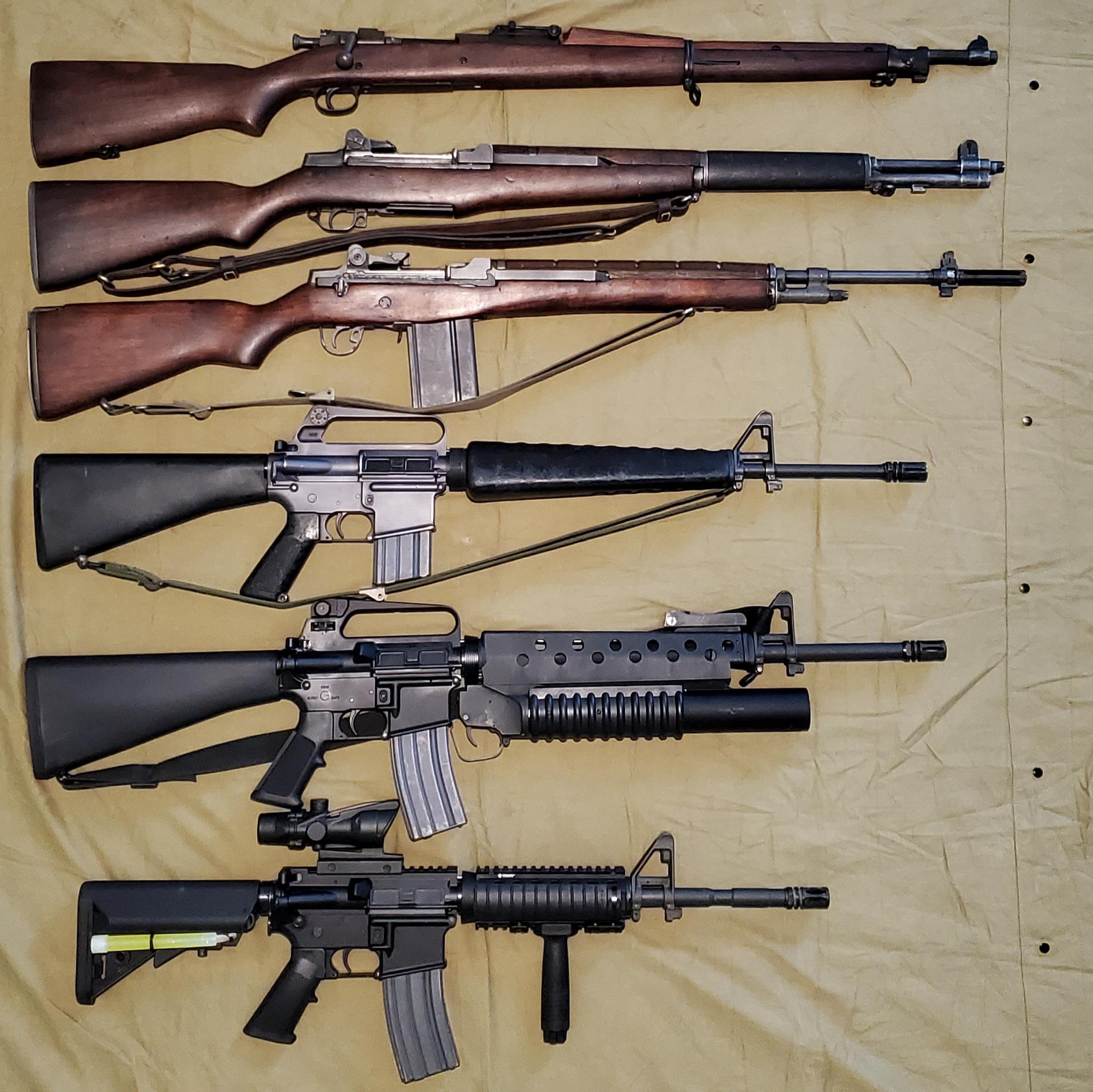 100+ years of US Army main service rifles | Scrolller