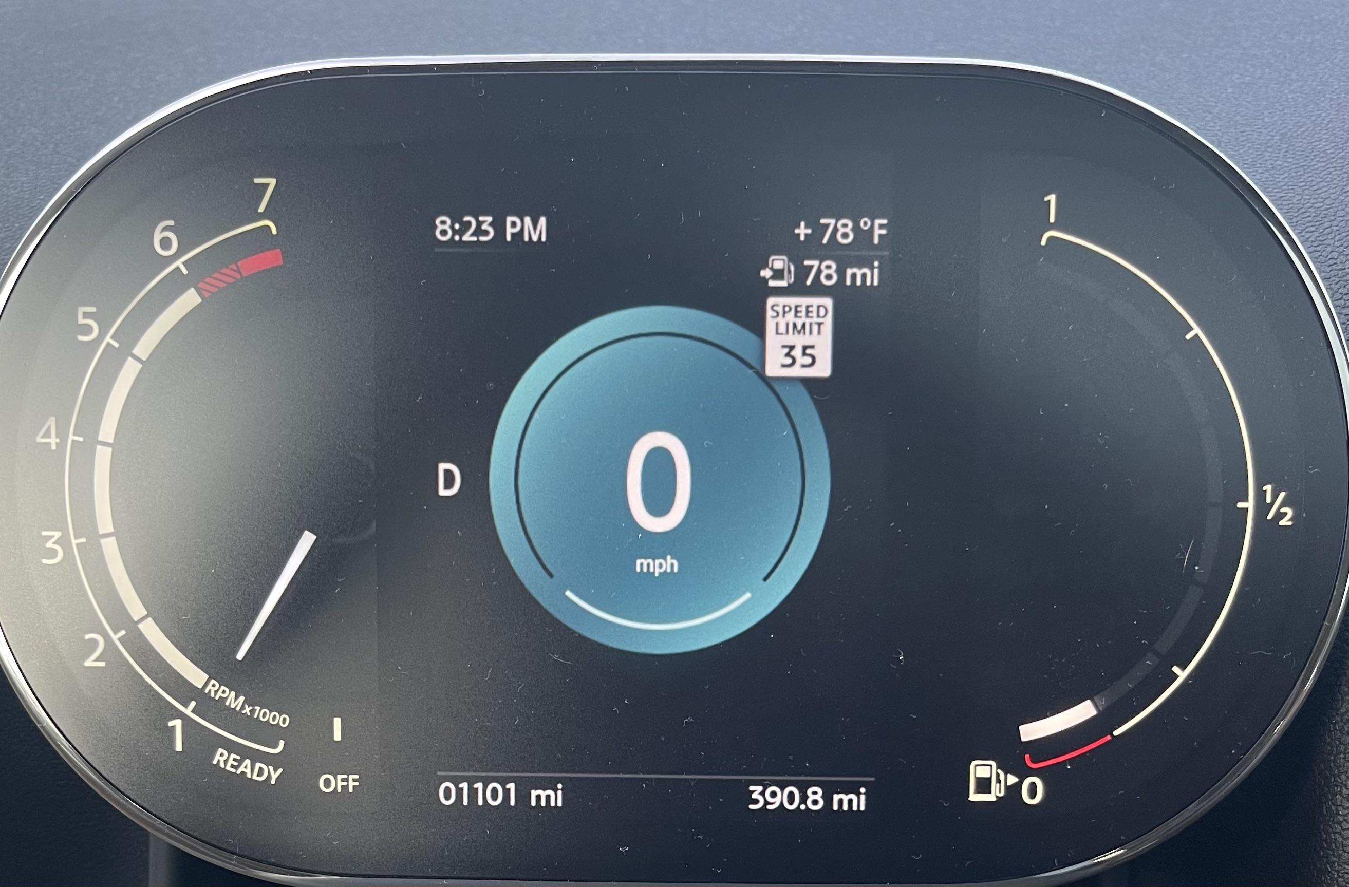 1101 miles. Official breakin complete… Scrolller