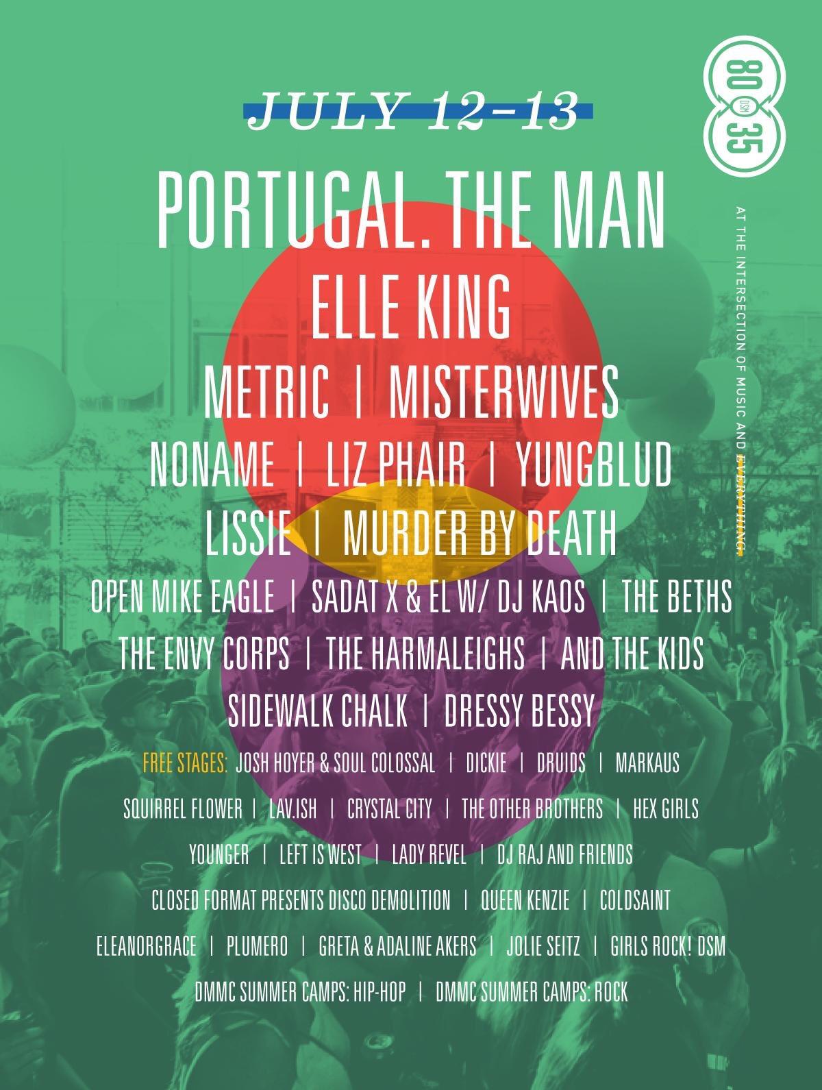 2019 80/35 Music Festival Lineup Announced Scrolller