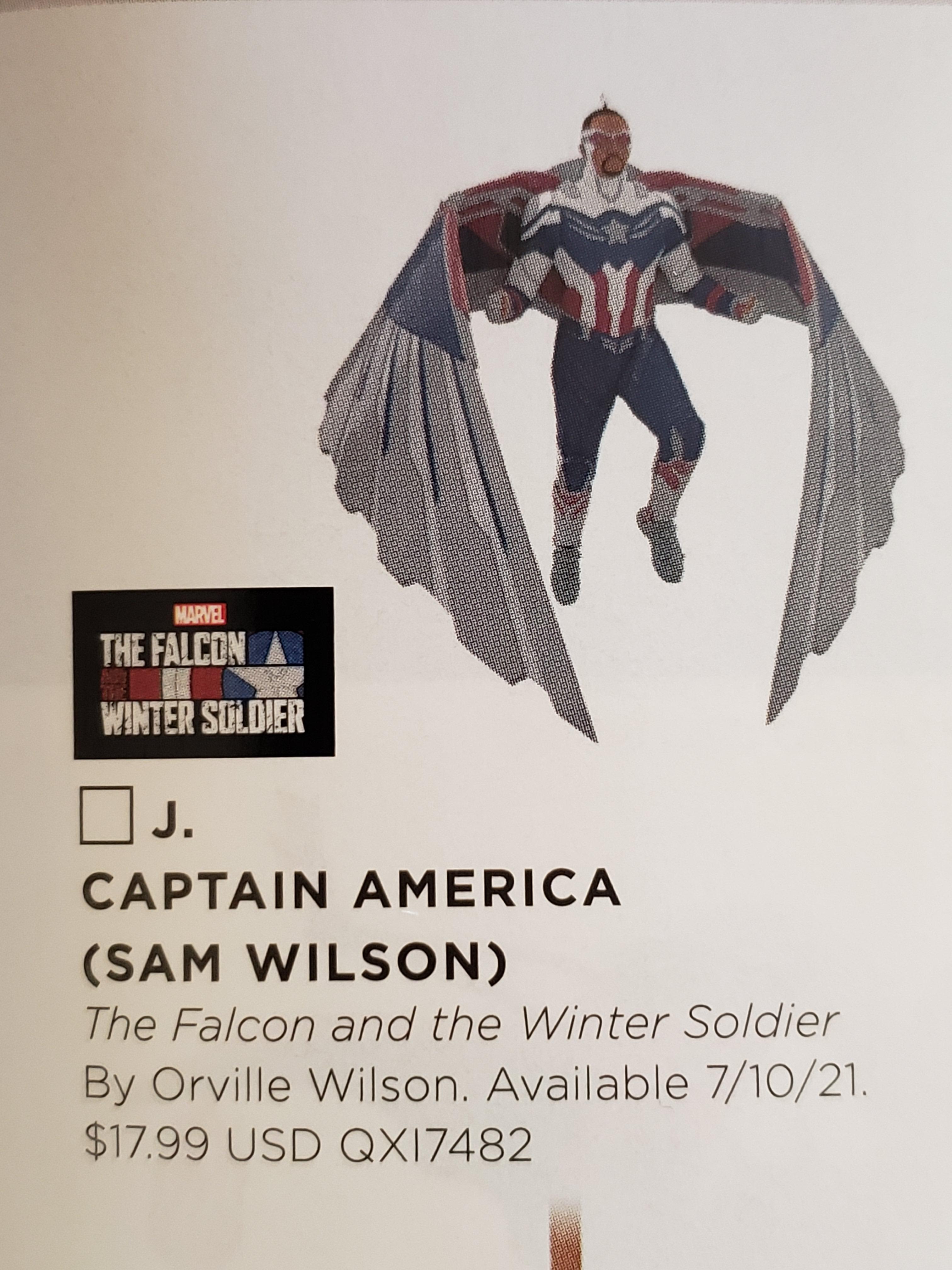 2021 Hallmark catalog shows off spoilery Falcon & TWS ornament Scrolller